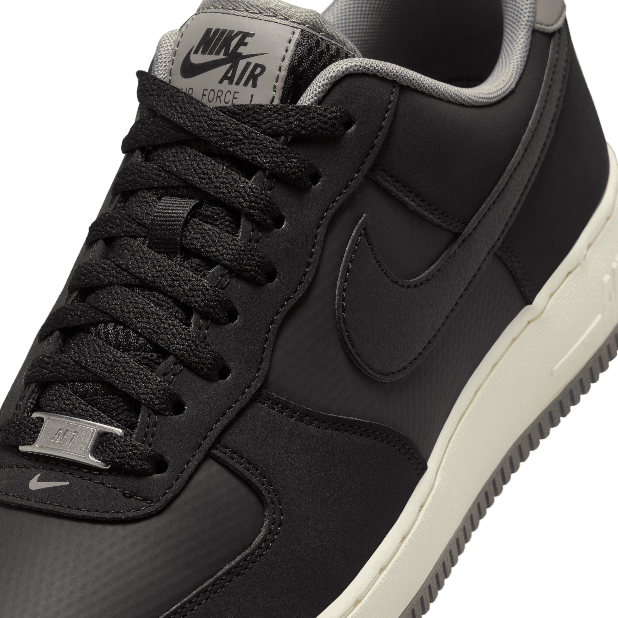 NIKE AIR FORCE 1 07 LV8 MEN S WINTERIZED SHOES BLACK BLACK FLAT PEWTER COCONUT MILK Park Access