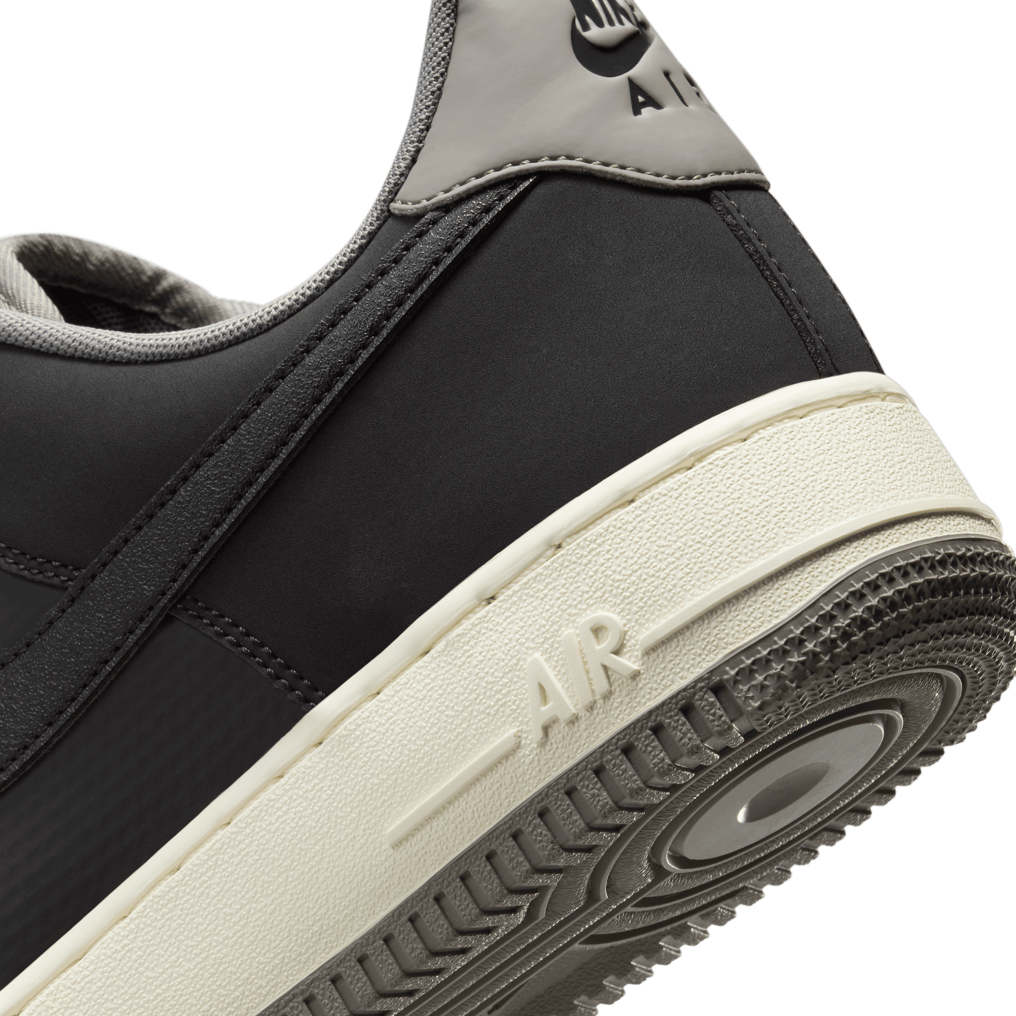 NIKE AIR FORCE 1 07 LV8 MEN S WINTERIZED SHOES BLACK BLACK FLAT PEWTER COCONUT MILK Park Access