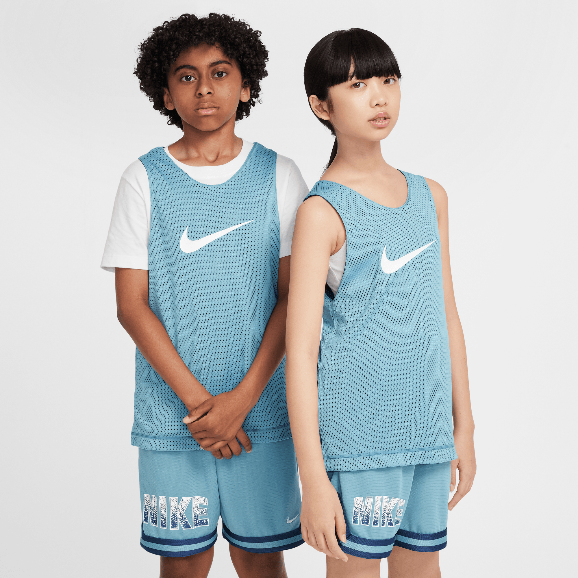 NIKE BIG KIDS' DRI-FIT REVERSIBLE JERSEY