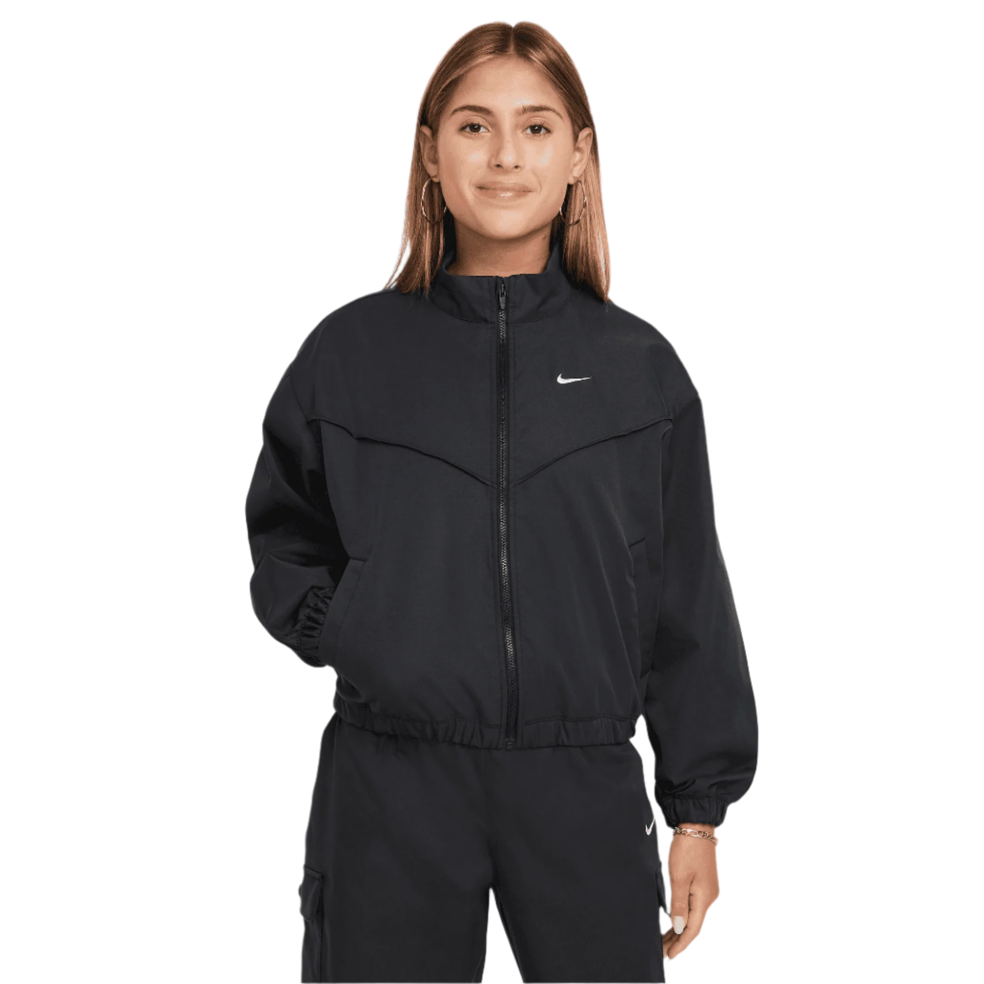 NIKE SPORTSWEAR GIRLS' OVERSIZED LIGHTWEIGHT JACKET