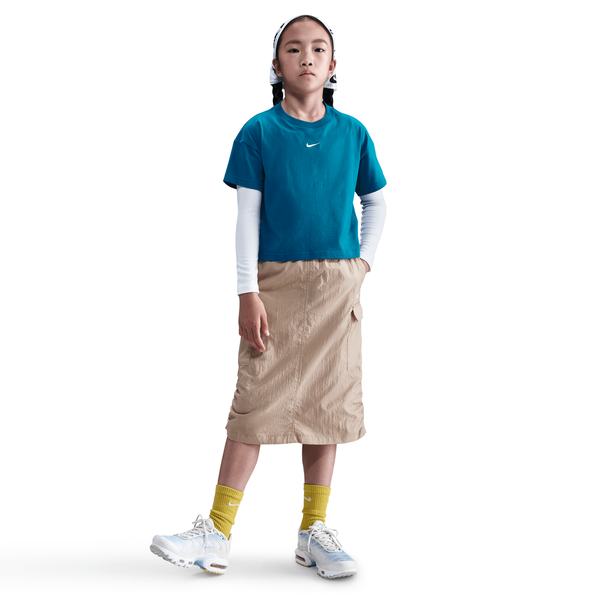 NIKE LFS ESSENTIAL BIG KIDS' (GIRLS') T-SHIRT