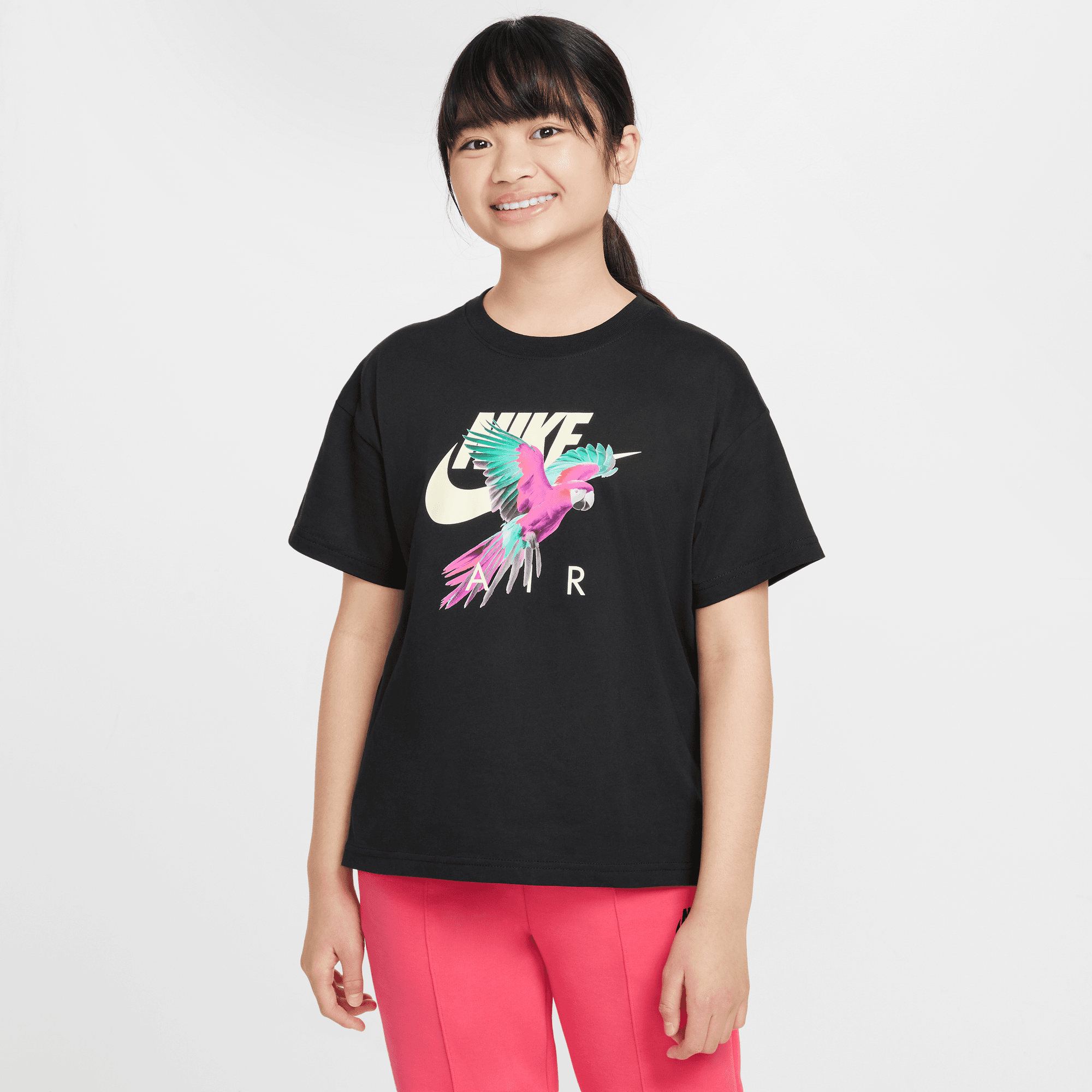 NIKE AIR BIG KIDS' (GIRLS) T-SHIRT