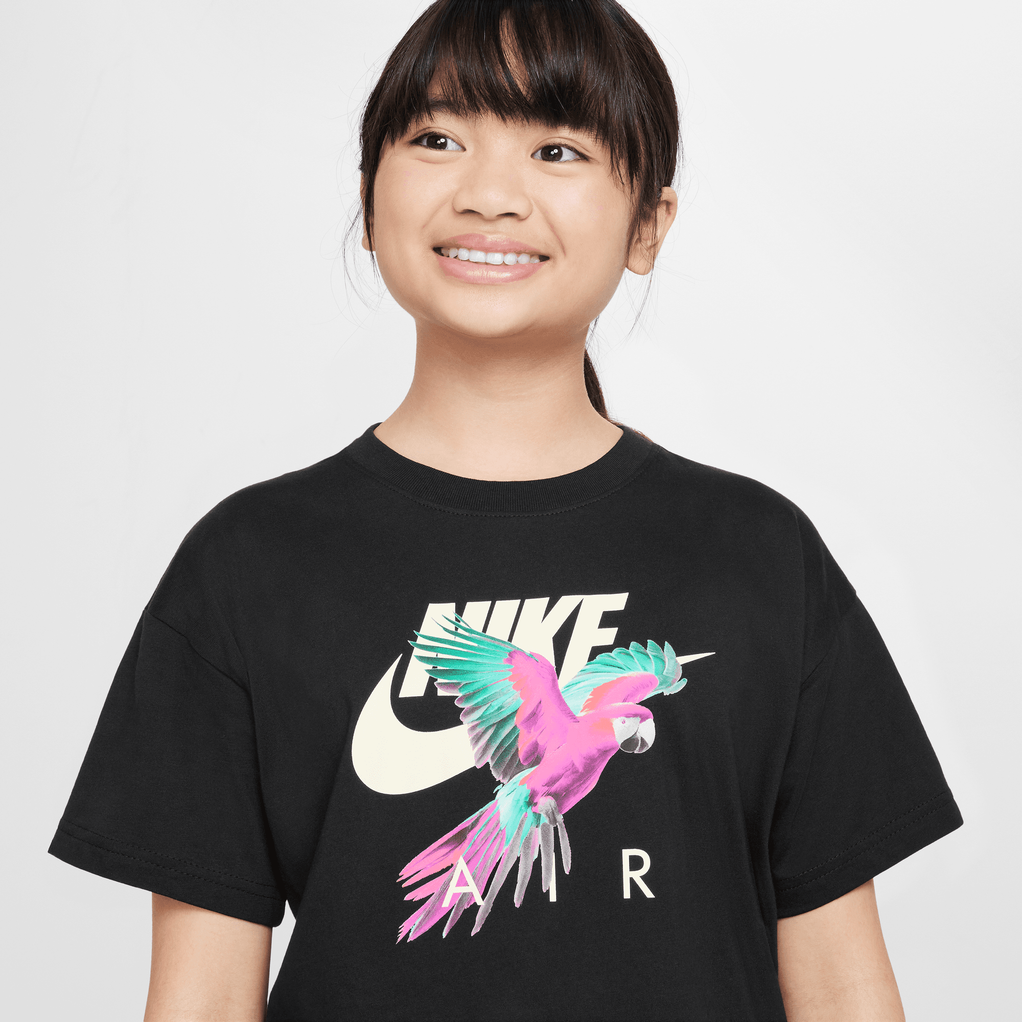 NIKE AIR BIG KIDS' (GIRLS) T-SHIRT