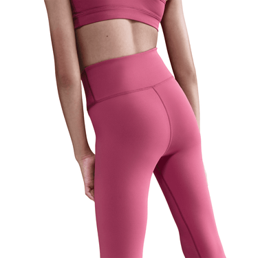 NIKE ONE BIG KIDS' (GIRLS') DRI-FIT HIGH-WAISTED LEGGINGS