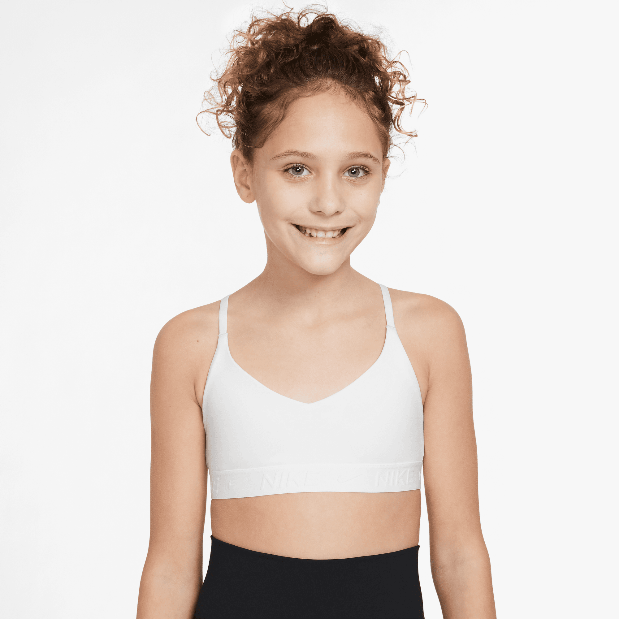 NIKE INDY GIRLS' SPORTS BRA