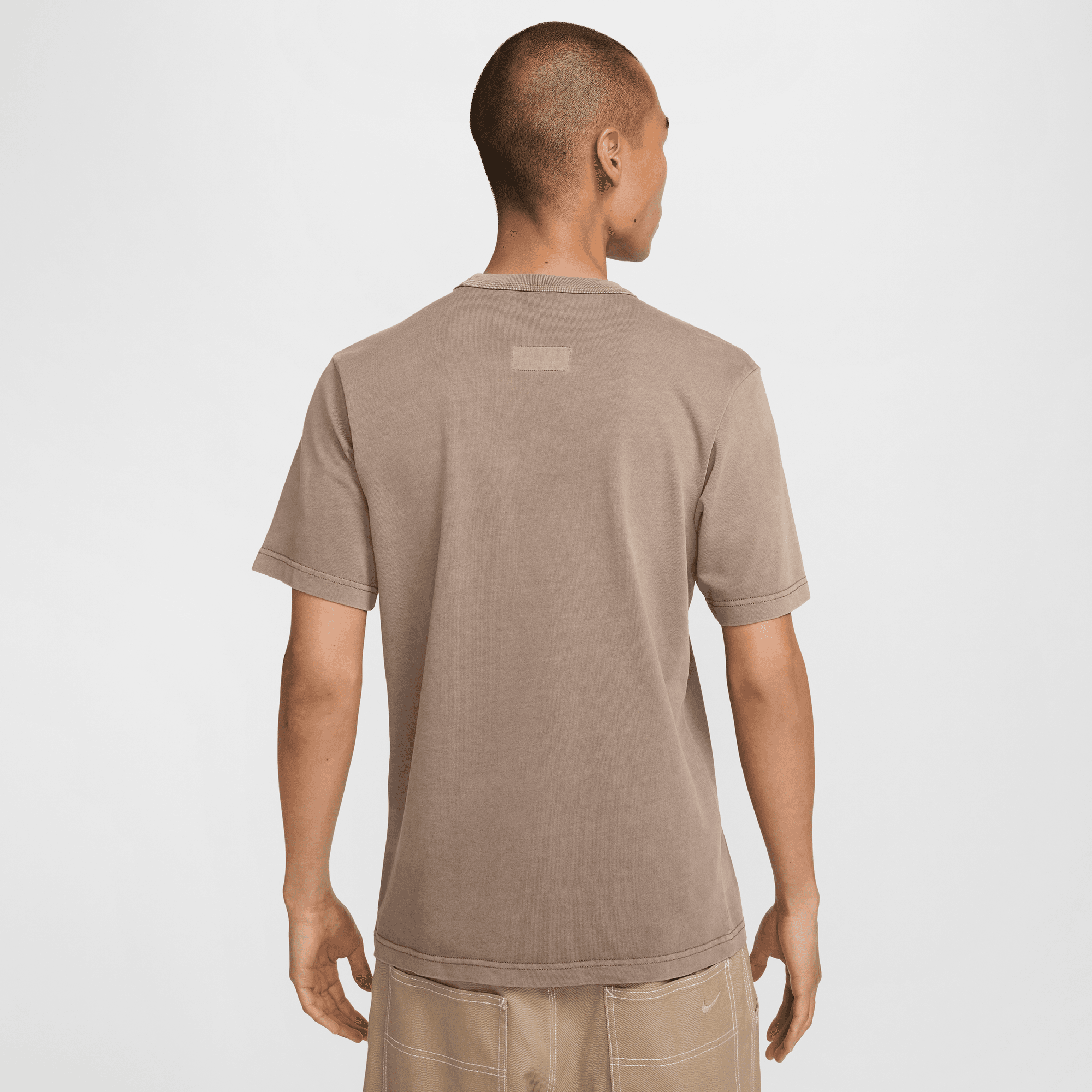 NIKE LIFE MENS SHORT-SLEEVE KNIT TOP