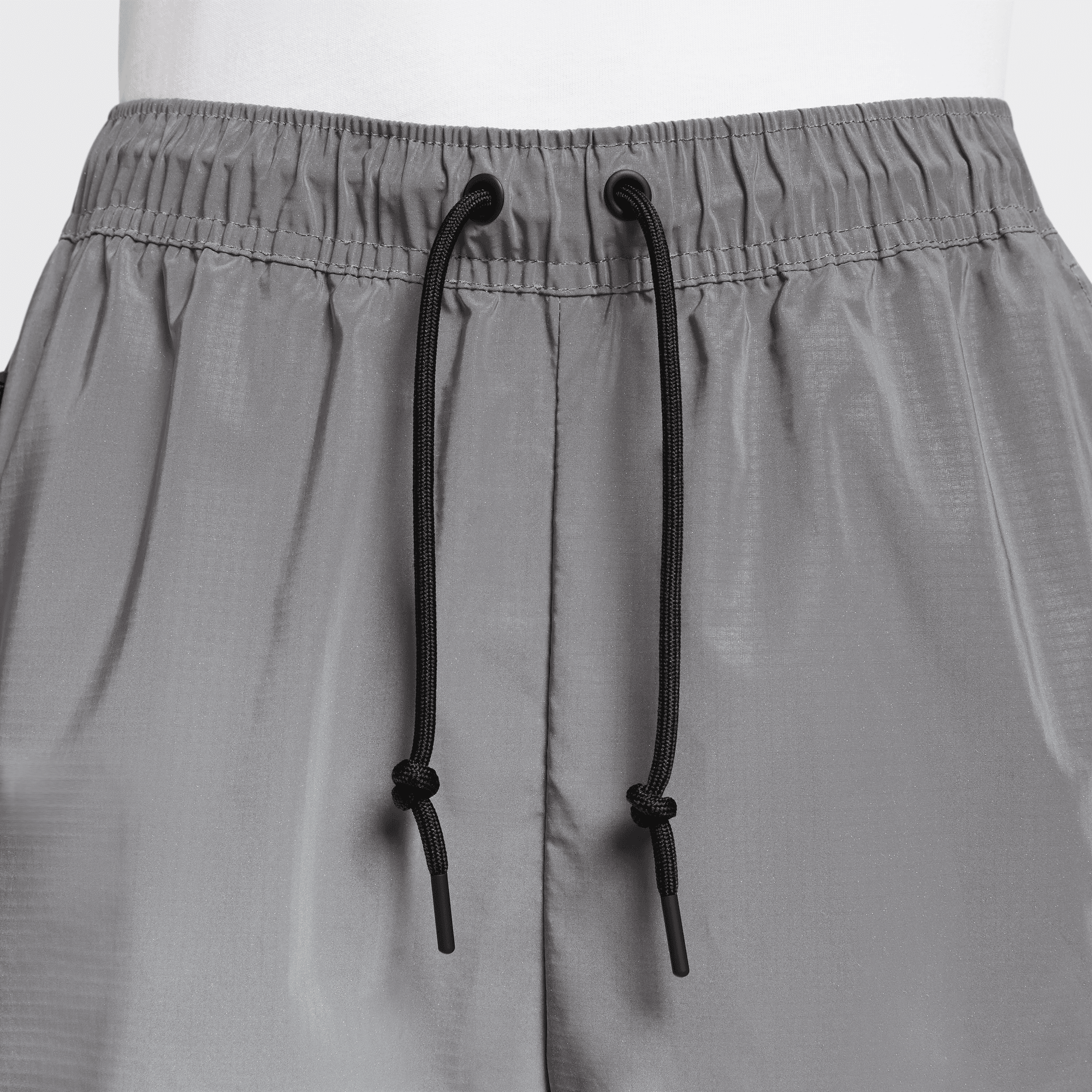 NIKE TECH MEN S WOVEN FLASH PANTS REFLECT SILVER BLACK Park Access