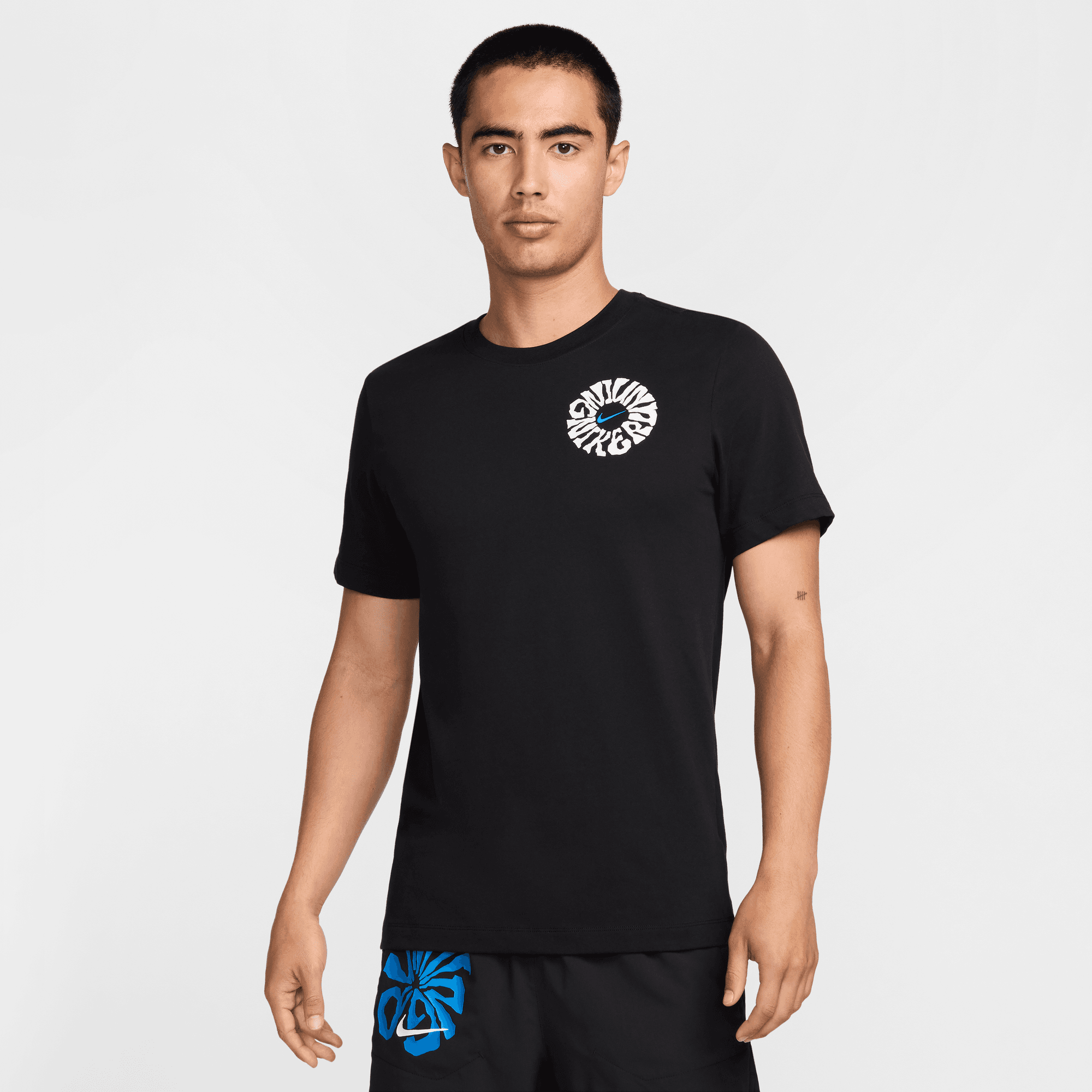 NIKE MEN'S DRI-FIT RUNNING T-SHIRT