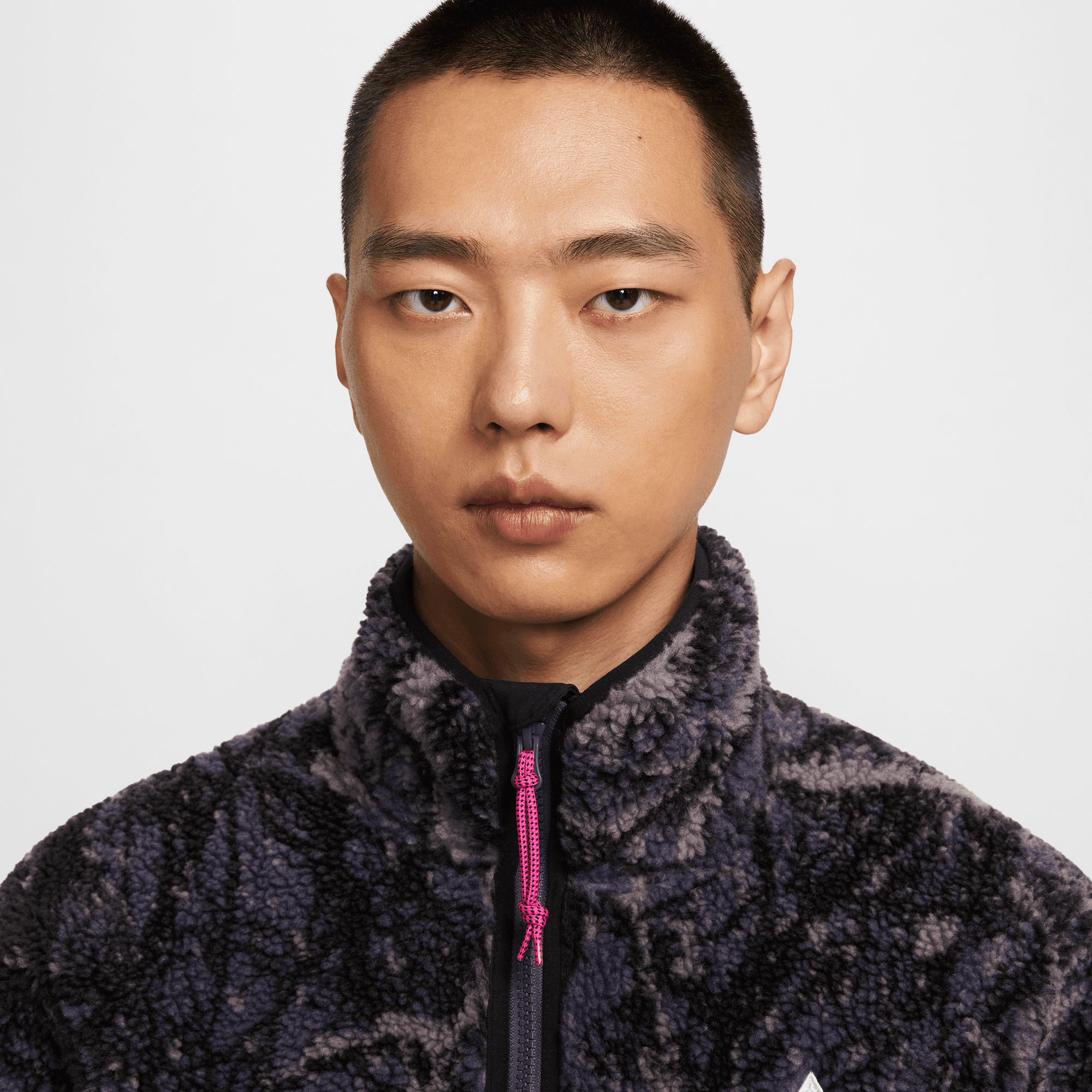 NIKE ACG "CANWELL GLACIER" MEN'S THERMA-FIT ADV WINDPROOF HALF-ZIP TOP