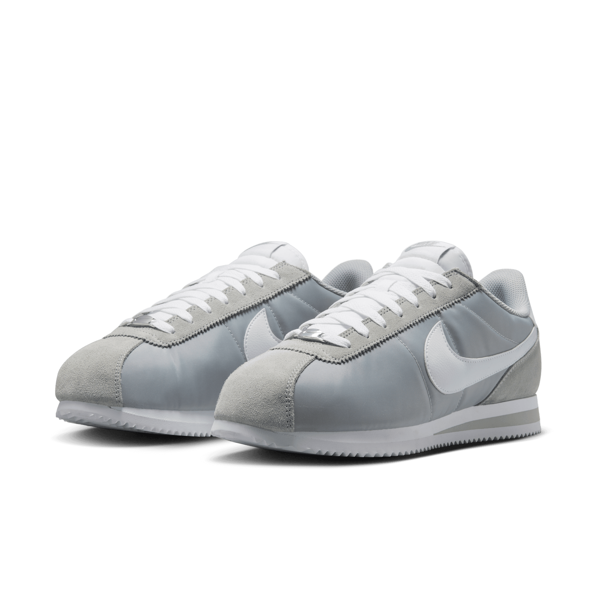 NIKE CORTEZ TEXTILE MEN S SHOES FLT SILVER WHITE Park Access