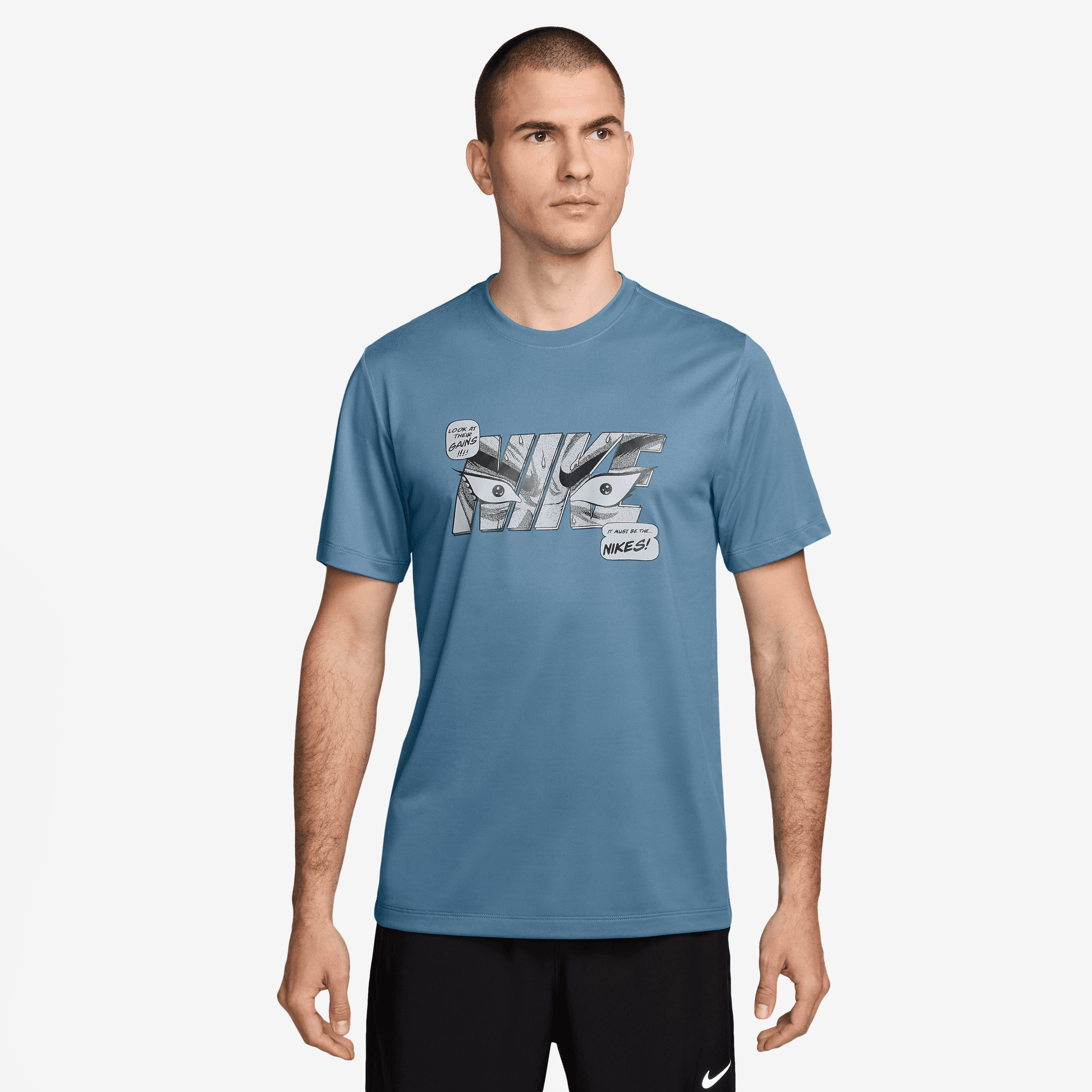 NIKE MEN'S DRI-FIT FITNESS T-SHIRT