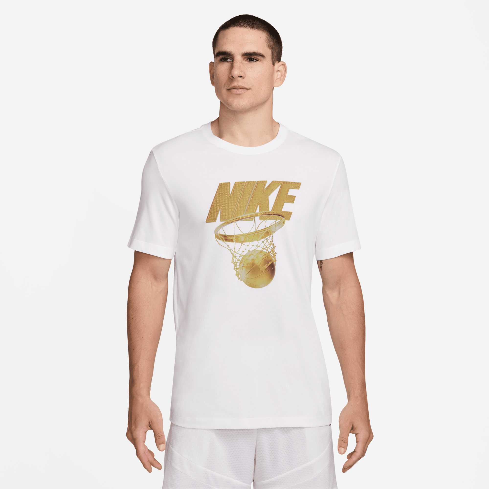 NIKE MEN'S DRI-FIT BASKETBALL T-SHIRT