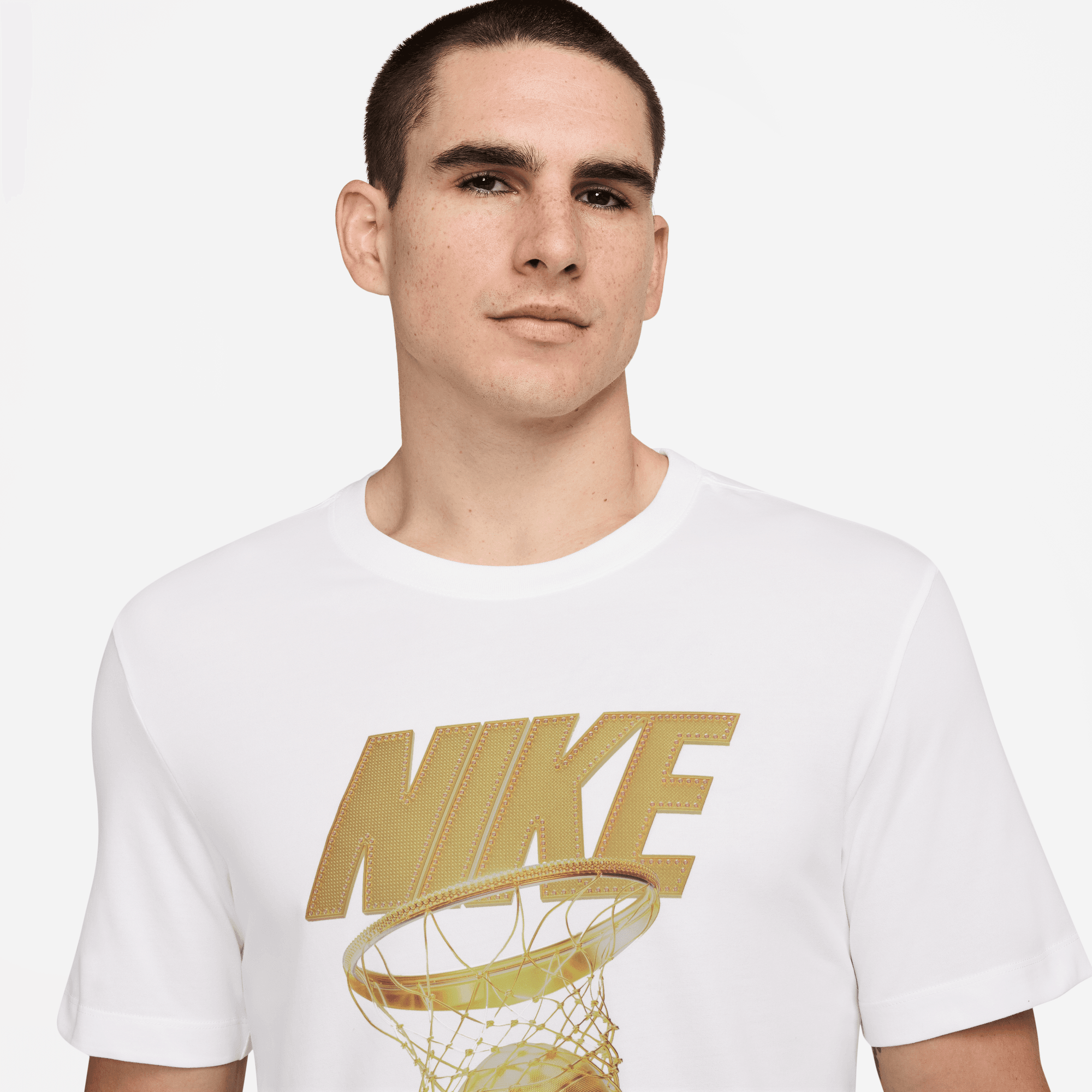 NIKE MEN'S DRI-FIT BASKETBALL T-SHIRT