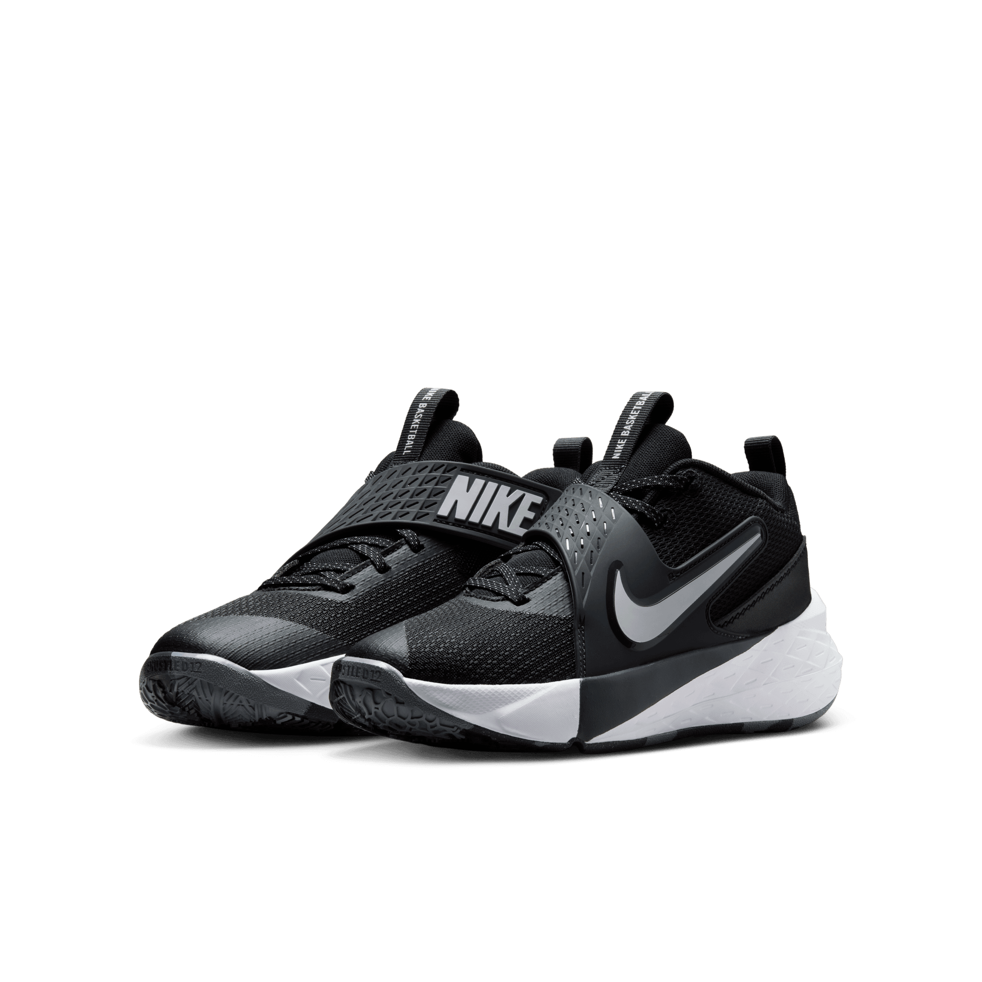NIKE TEAM HUSTLE D 12 BIG KIDS' BASKETBALL SHOES