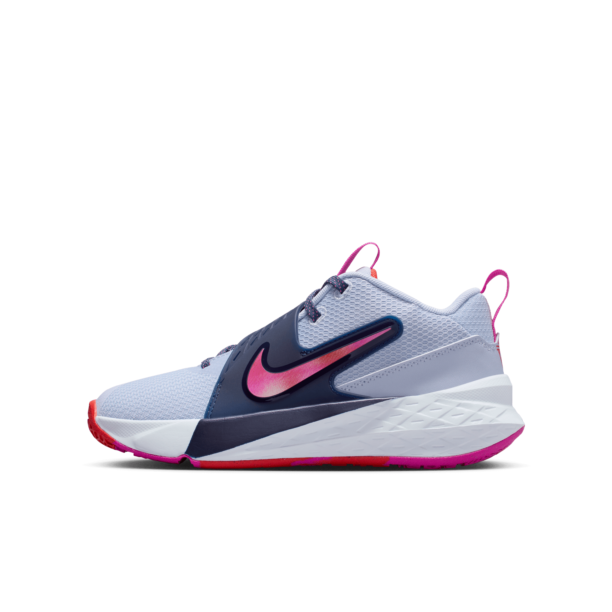 NIKE TEAM HUSTLE D 12 BIG KIDS' BASKETBALL SHOES