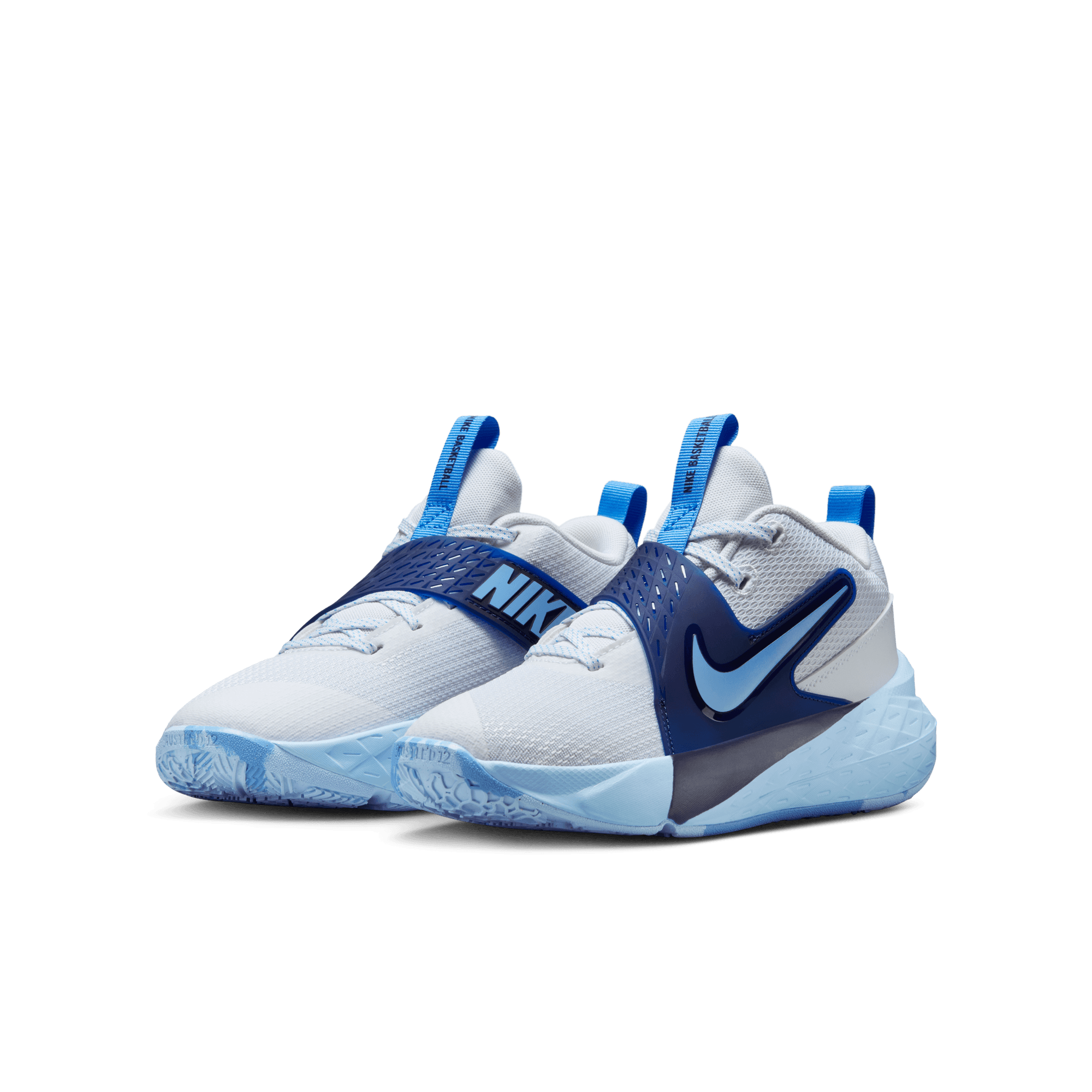 NIKE TEAM HUSTLE D 12 BIG KIDS' BASKETBALL SHOES