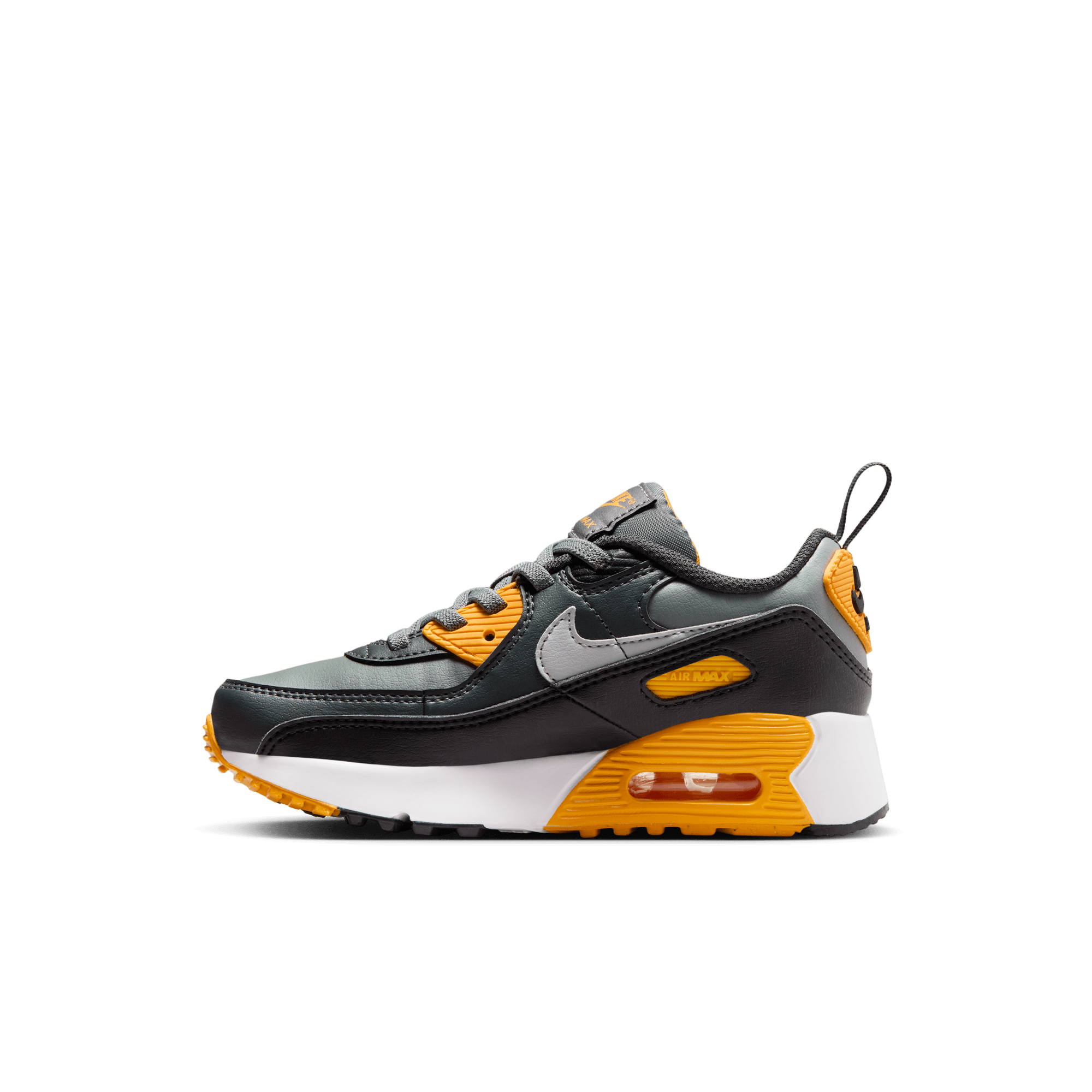 NIKE AIR MAX 90 EASYON LITTLE KIDS SHOES SMOKE GREY LT SMOKE GREY ANTHRACITE Park Access