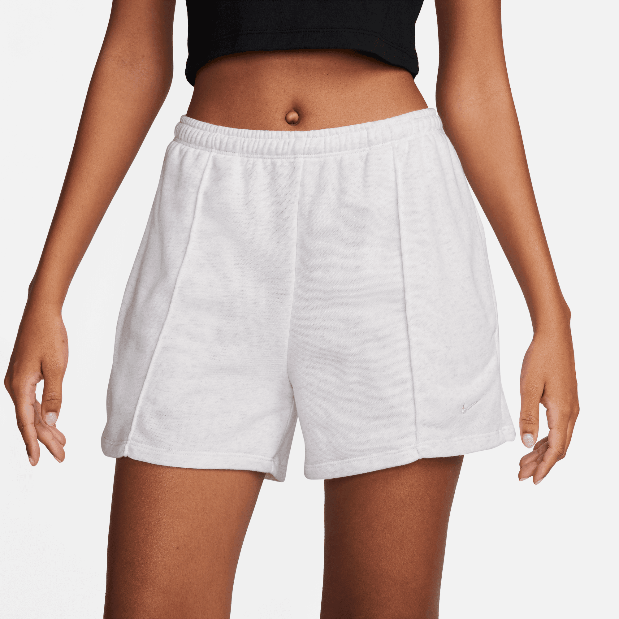 NIKE SPORTSWEAR CHILL TERRY WOMEN'S MID-RISE 4" FRENCH TERRY SHORTS