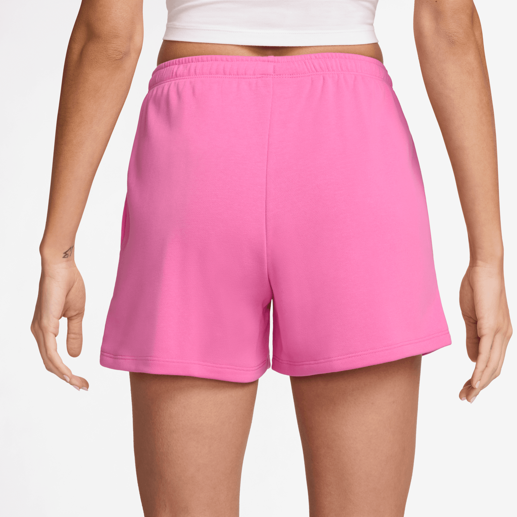 NIKE SPORTSWEAR WOMEN'S MID-RISE 4" FRENCH TERRY SHORTS