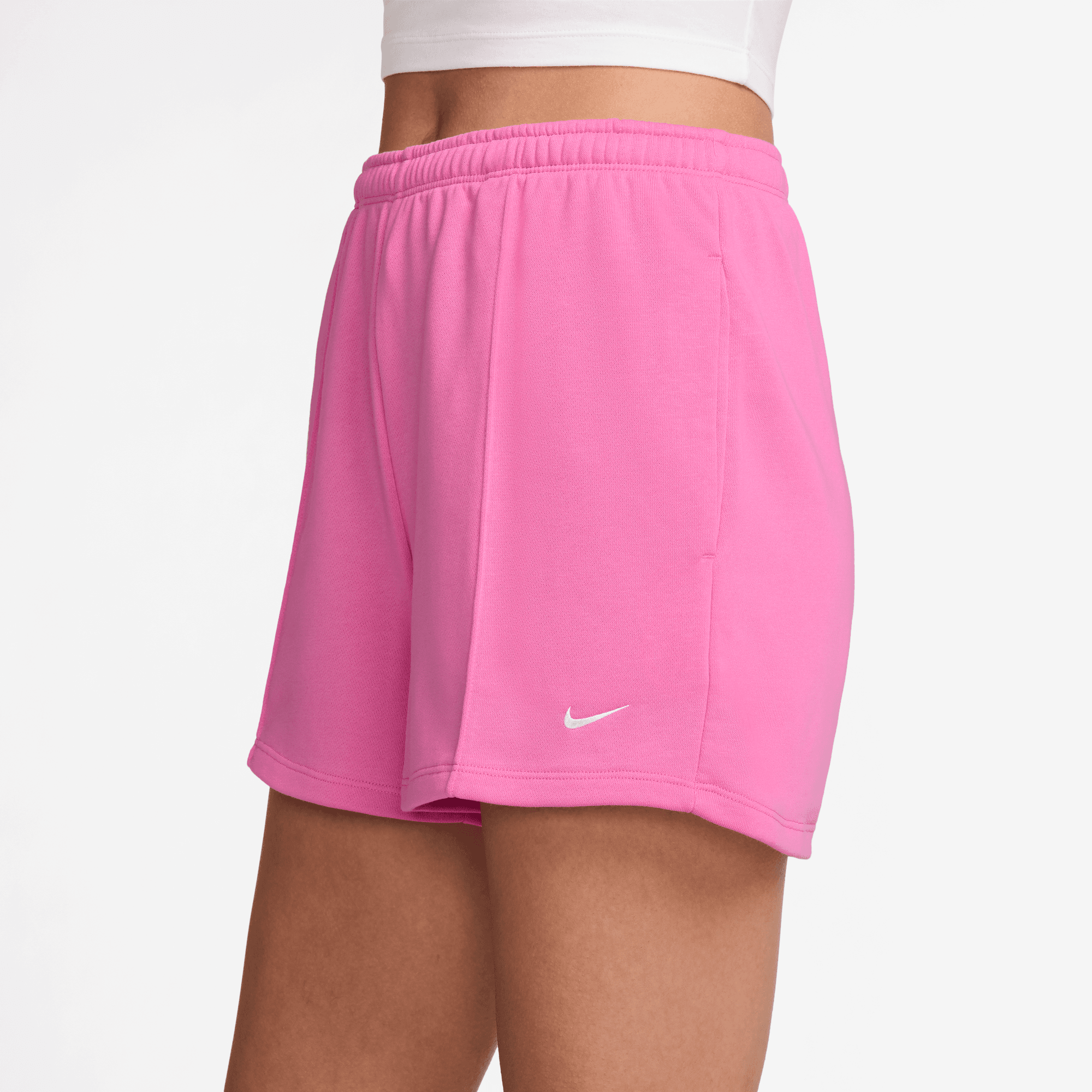 NIKE SPORTSWEAR WOMEN'S MID-RISE 4" FRENCH TERRY SHORTS