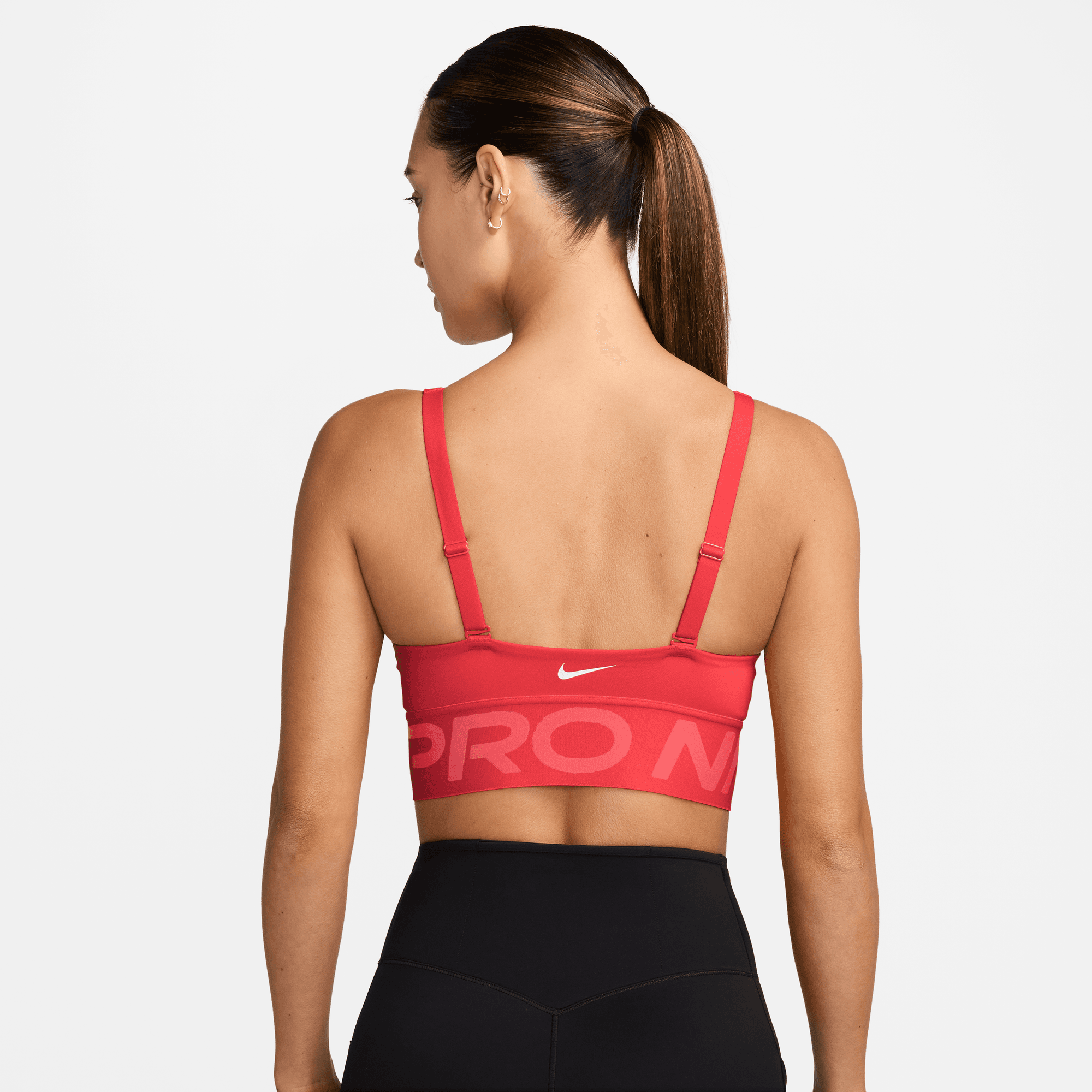 NIKE PRO INDY PLUNGE WOMEN'S MEDIUM-SUPPORT PADDED SPORTS BRA