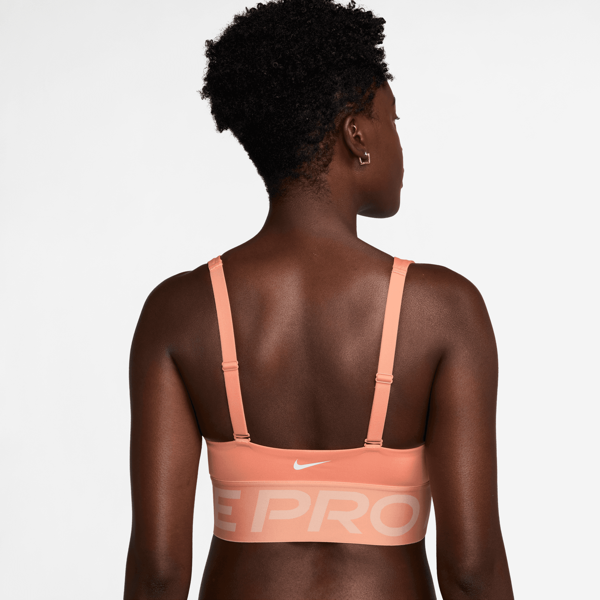 NIKE PRO INDY PLUNGE WOMEN'S MEDIUM-SUPPORT PADDED SPORTS BRA