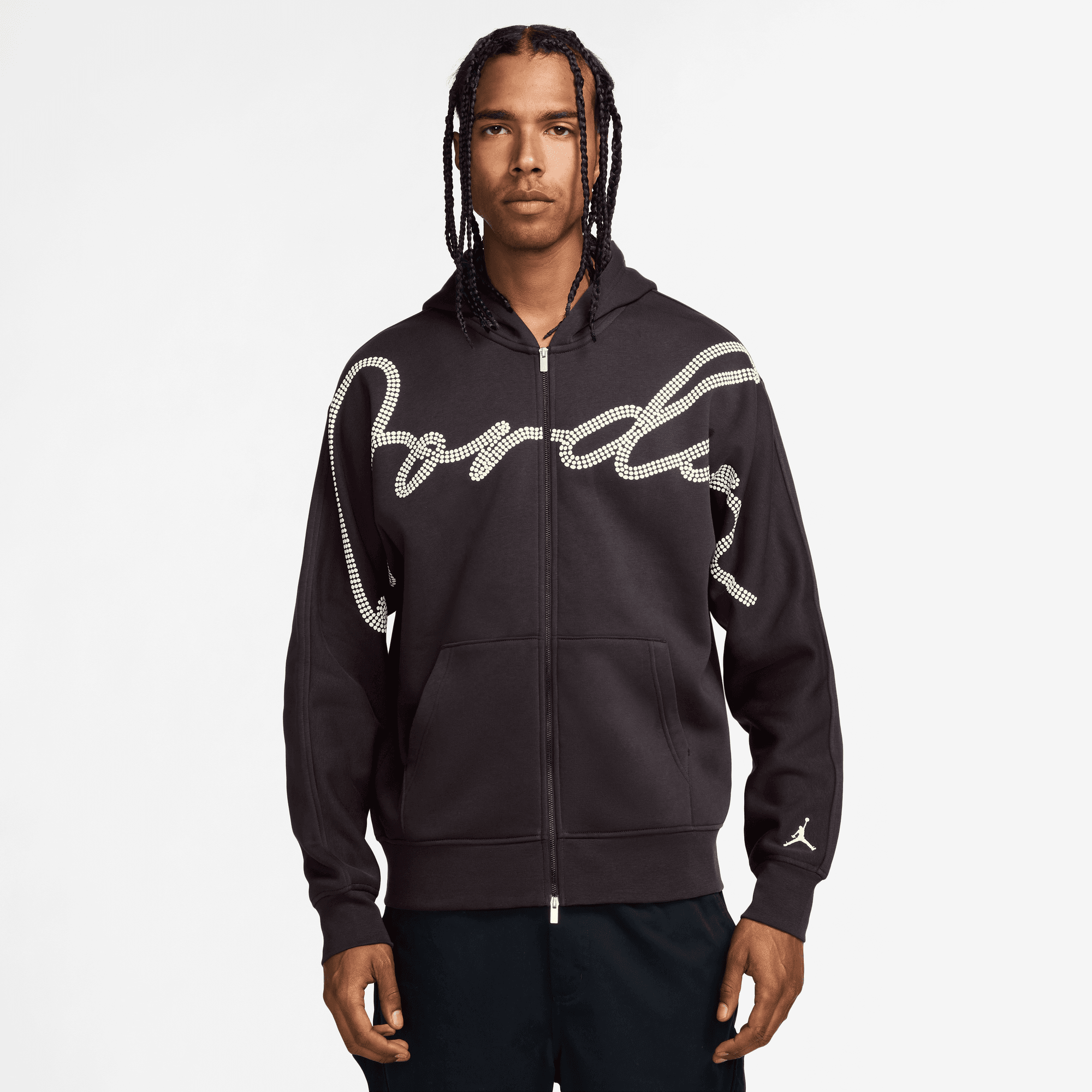 JORDAN MVP MEN'S FULL-ZIP FLEECE HOODIE