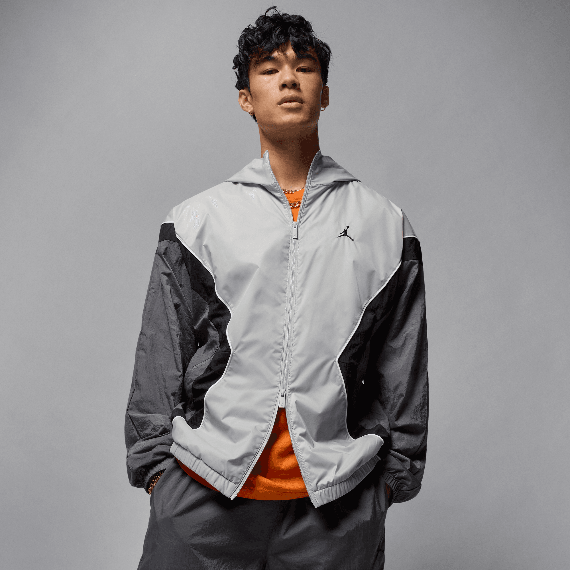 JORDAN BROOKLYN MEN'S HOODED DRAFT JACKET