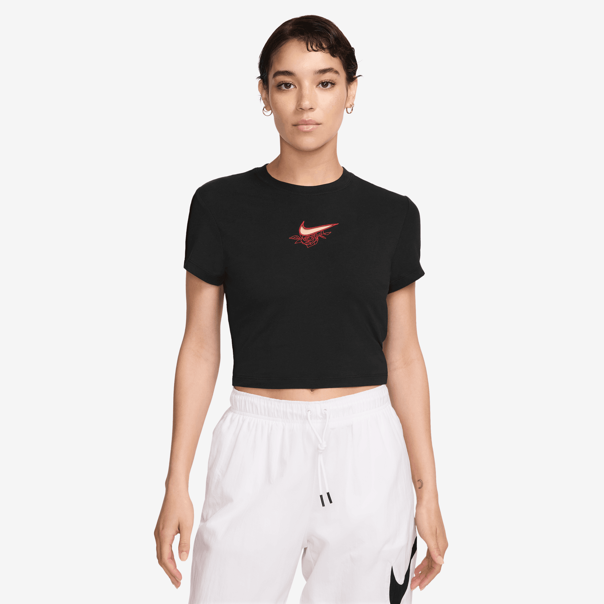 NIKE SPORTSWEAR CHILL KNIT WOMEN'S SLIM CROPPED T-SHIRT