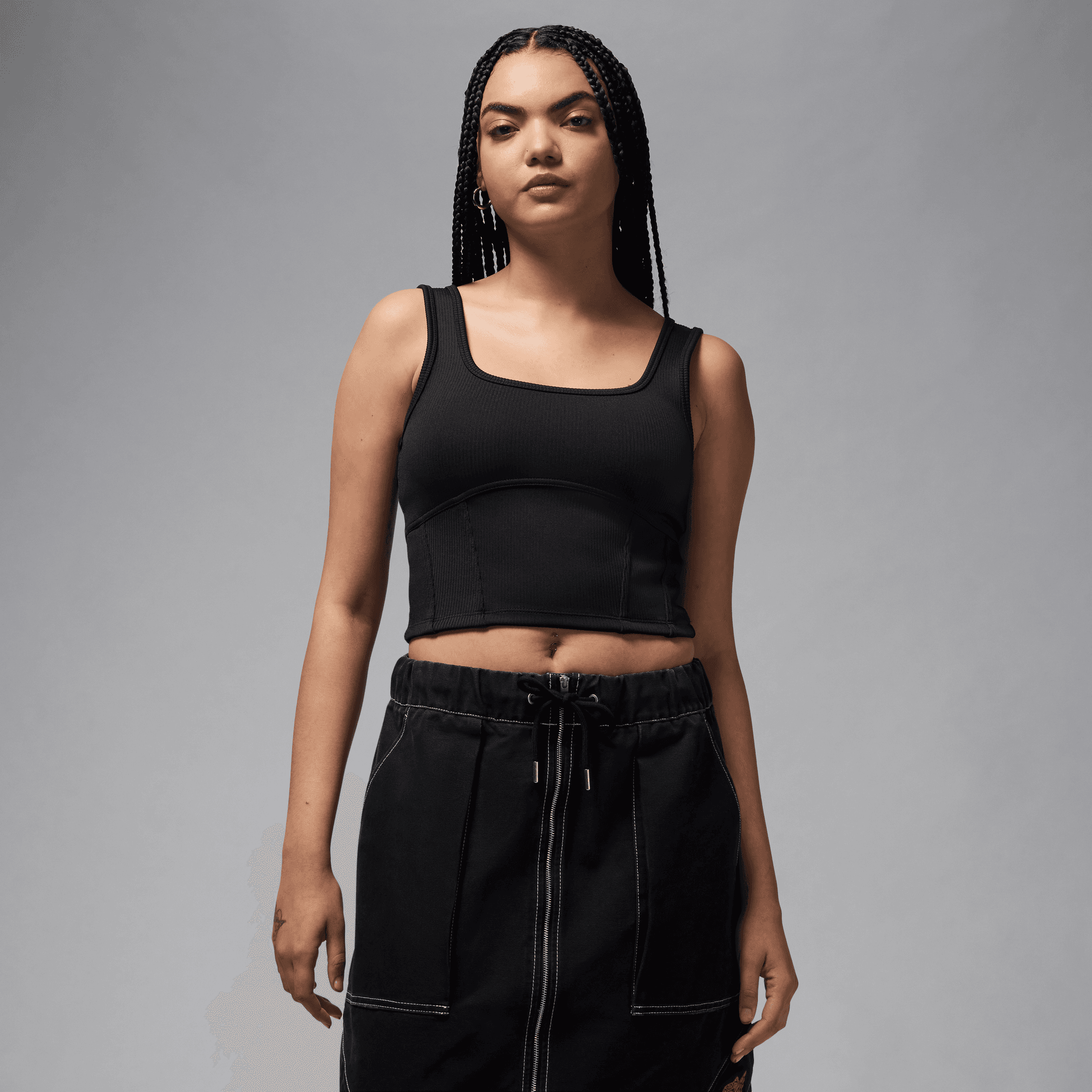 JORDAN WOMEN'S CROPPED TANK TOP