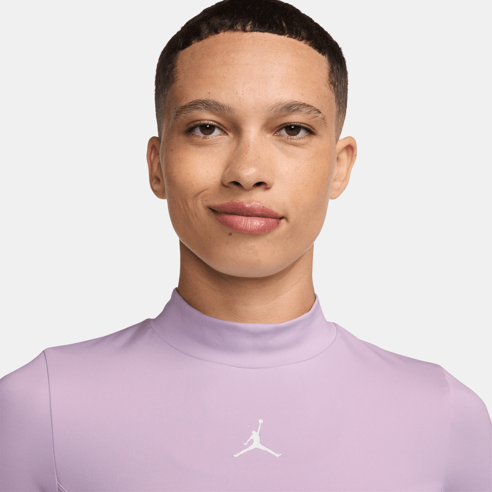 JORDAN WOMEN'S SHORT-SLEEVE KNIT CROP TOP