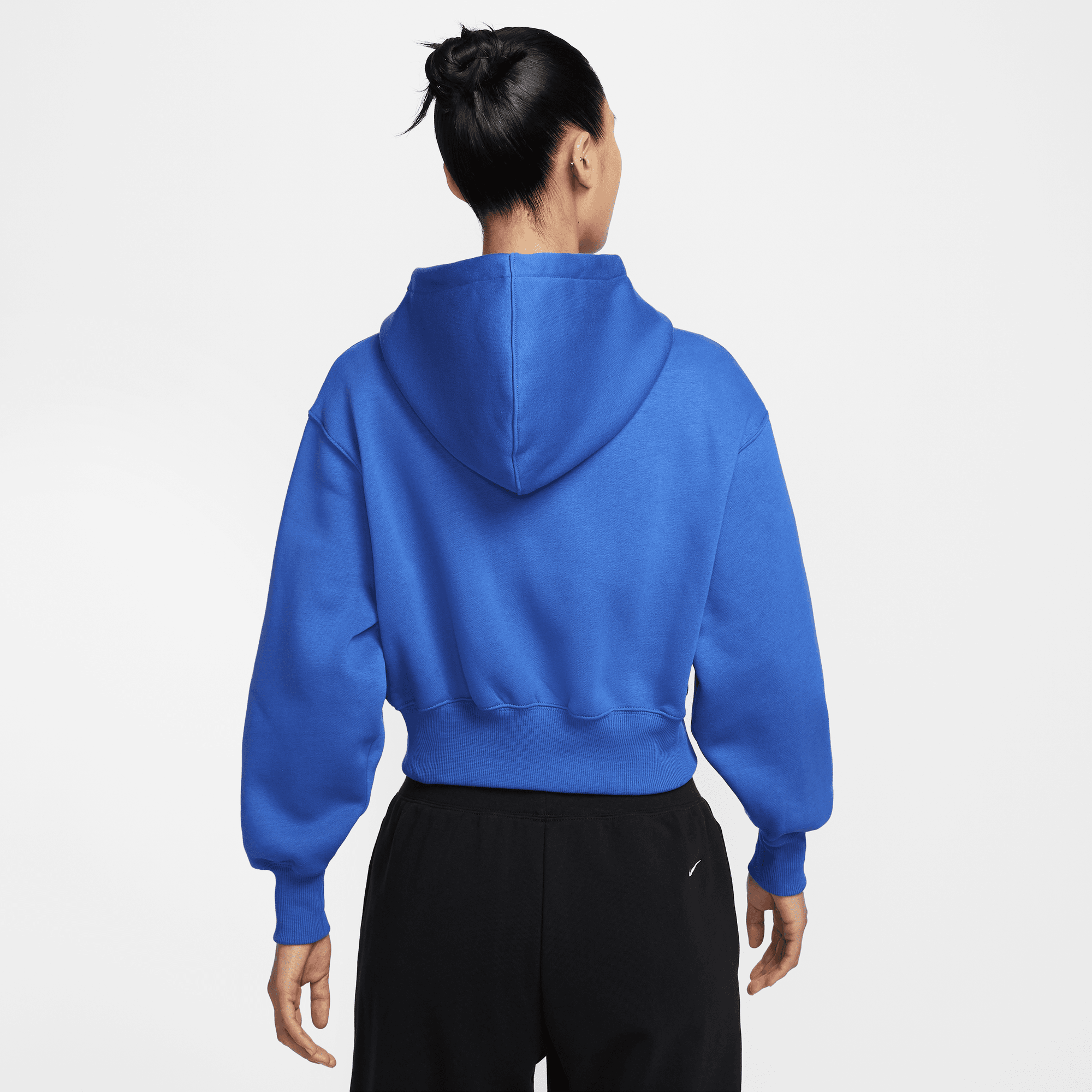 NIKE SPORTSWEAR PHOENIX FLEECE WOMEN'S LOOSE CROPPED FULL-ZIP HOODIE