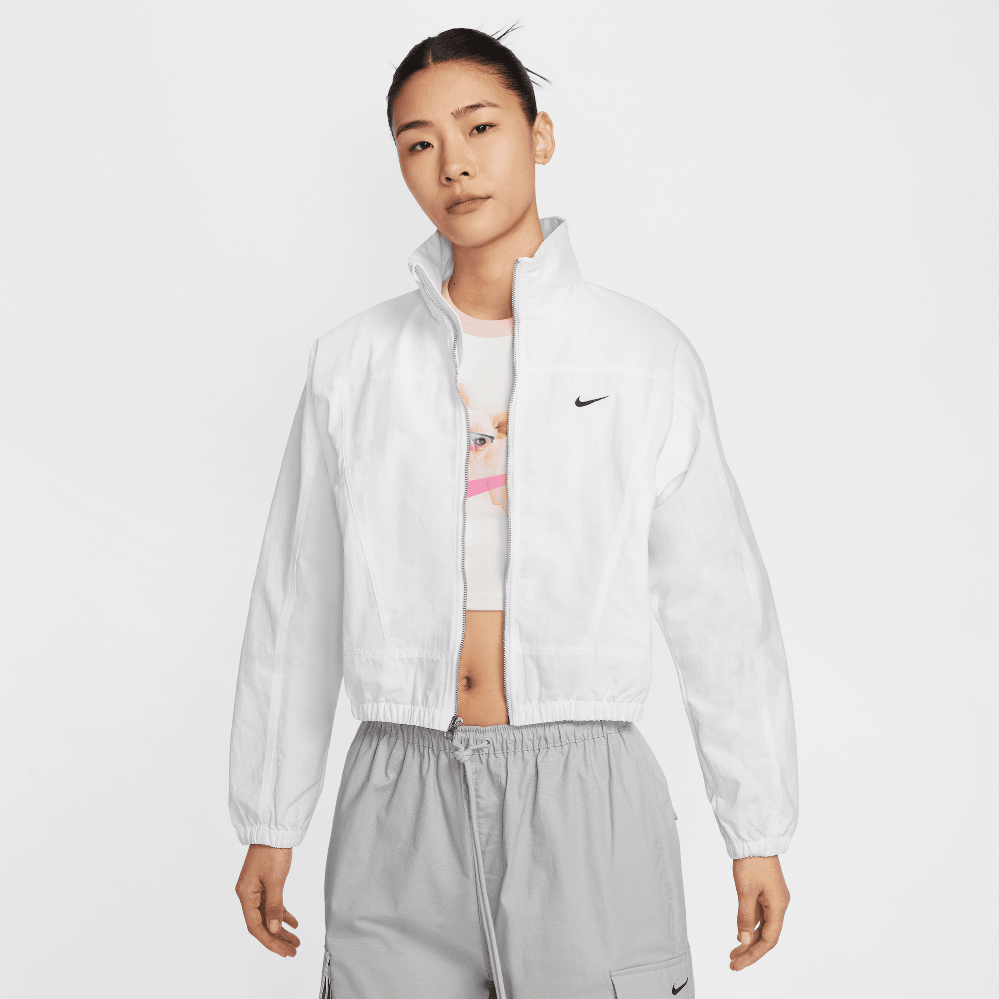 NIKE SPORTSWEAR EVERYTHING WOVENS WOMEN'S OVERSIZED REPEL UV PROTECTION JACKET