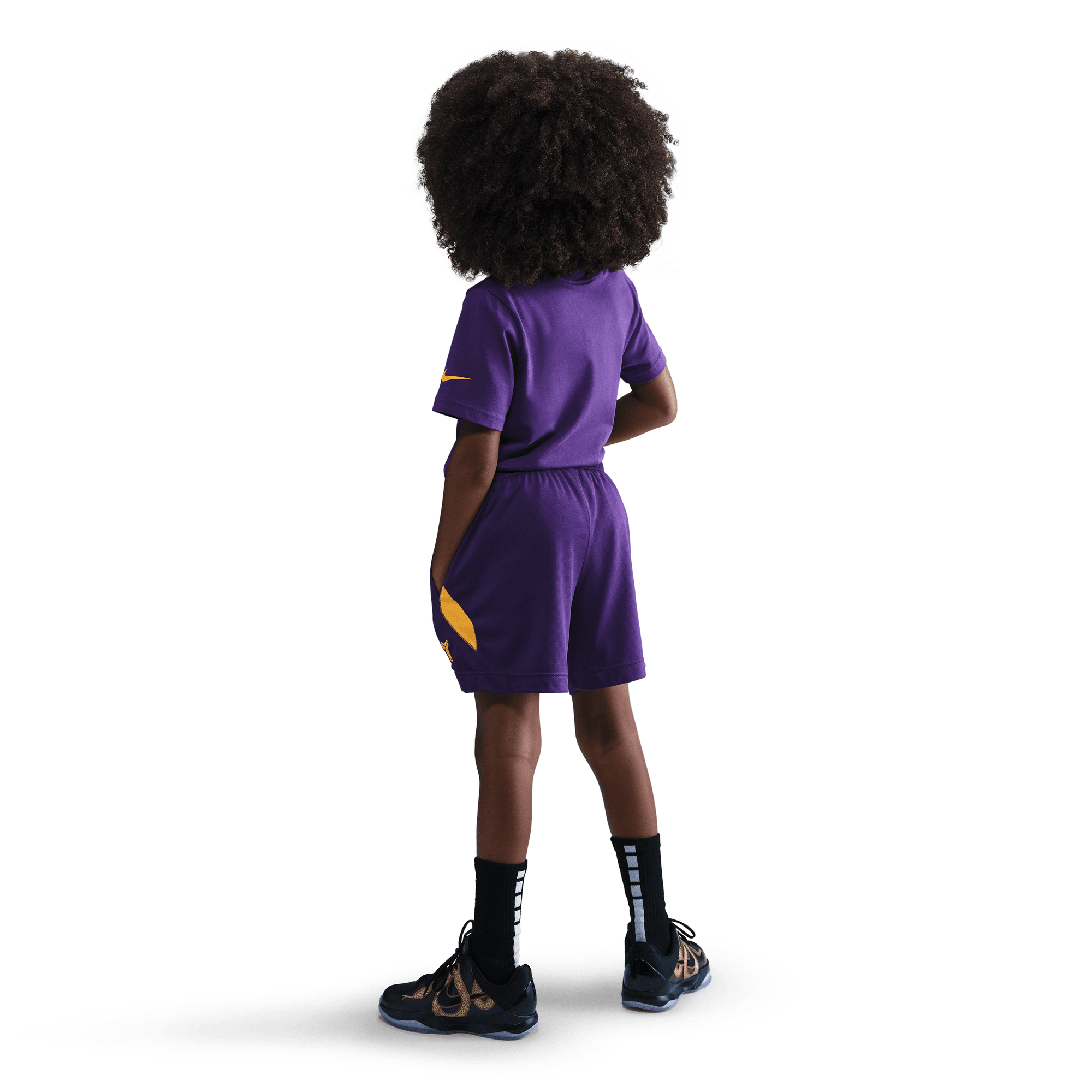 KOBE BIG KIDS' DRI-FIT SHORTS