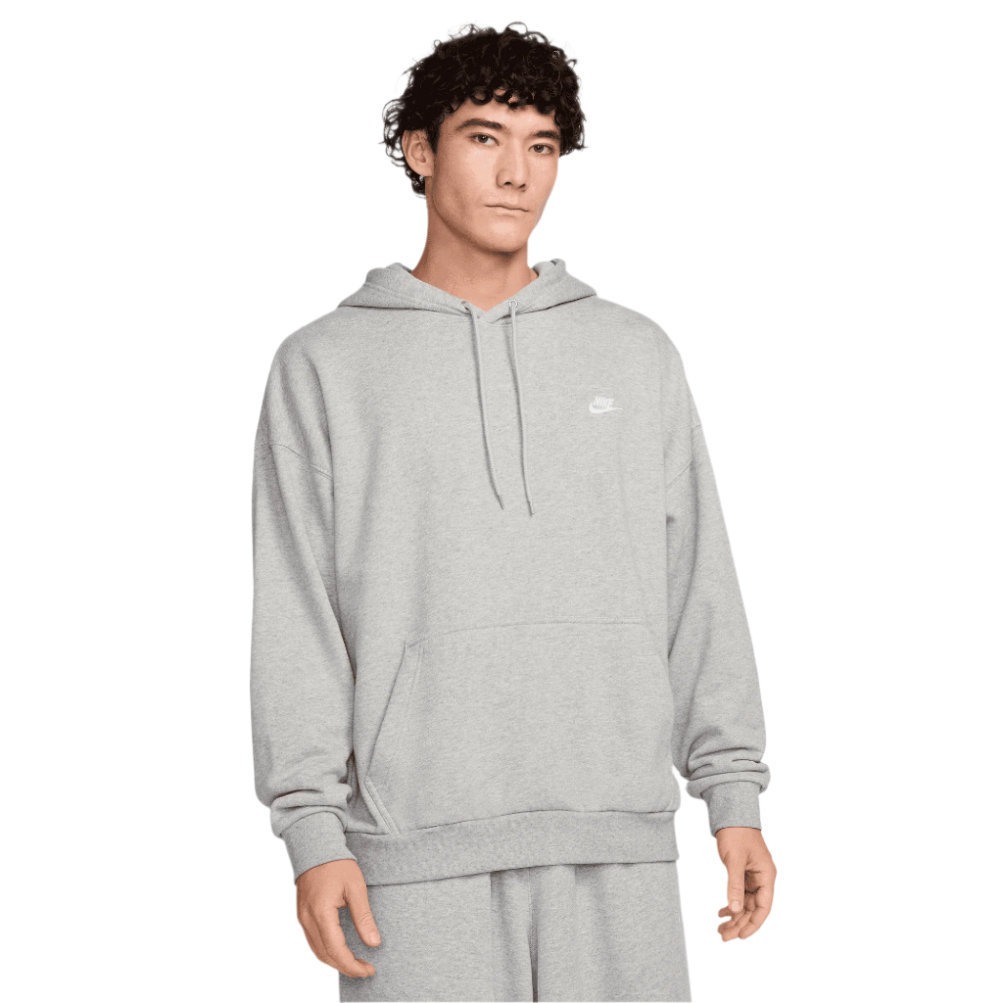 NIKE CLUB FLEECE MEN'S OVERSIZED FRENCH TERRY PULLOVER HOODIE