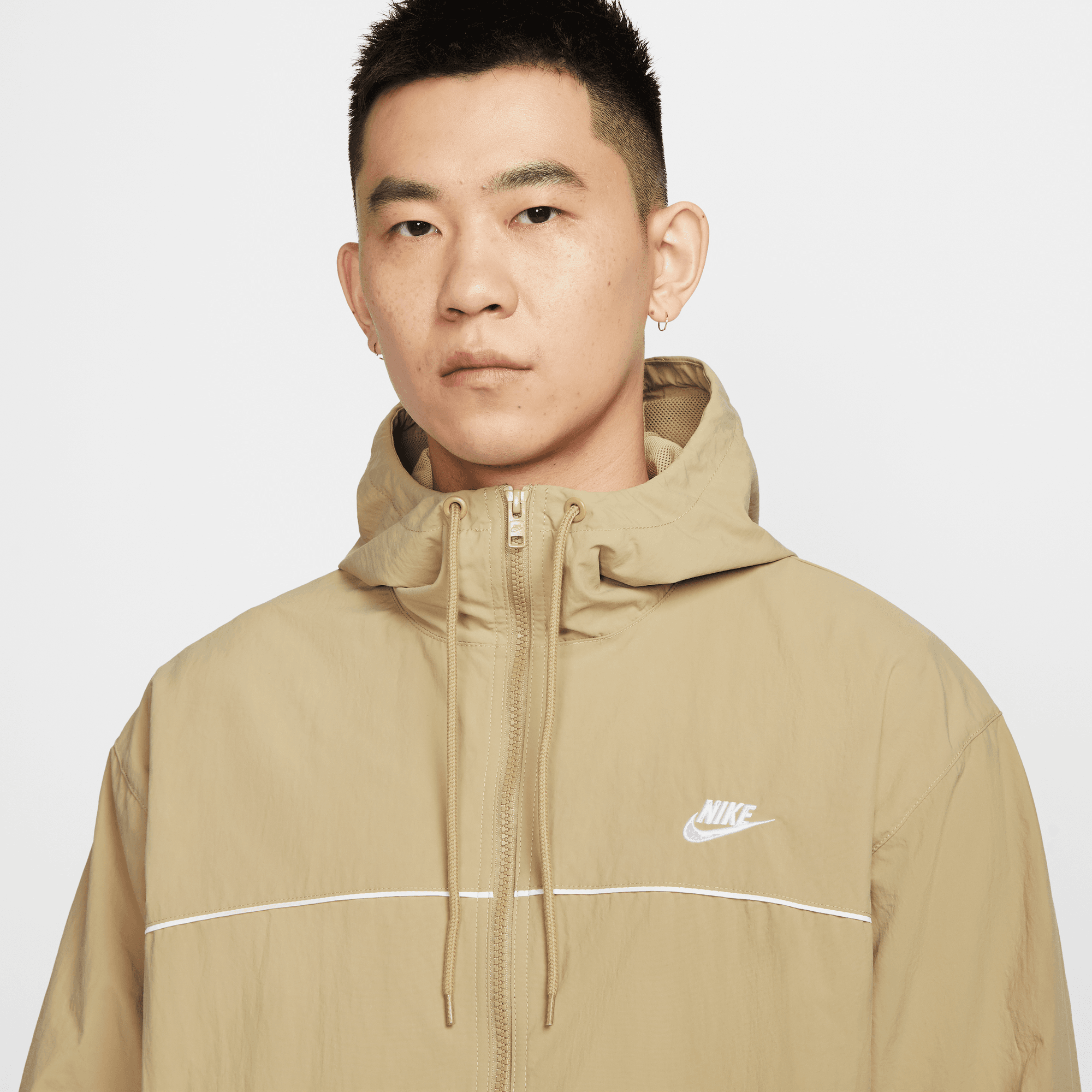 NIKE CLUB MEN'S HOODED JACKET