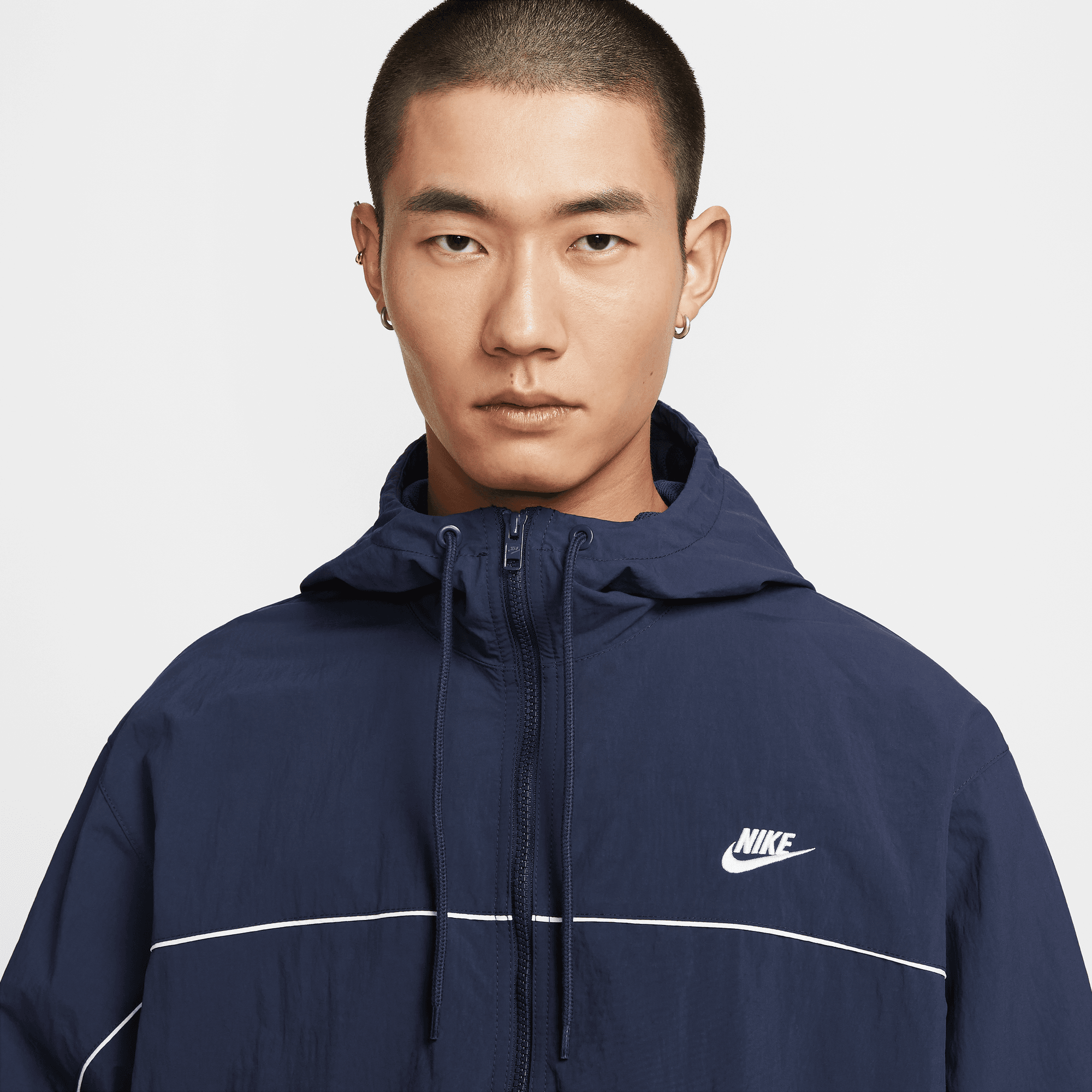 NIKE CLUB MEN'S HOODED JACKET
