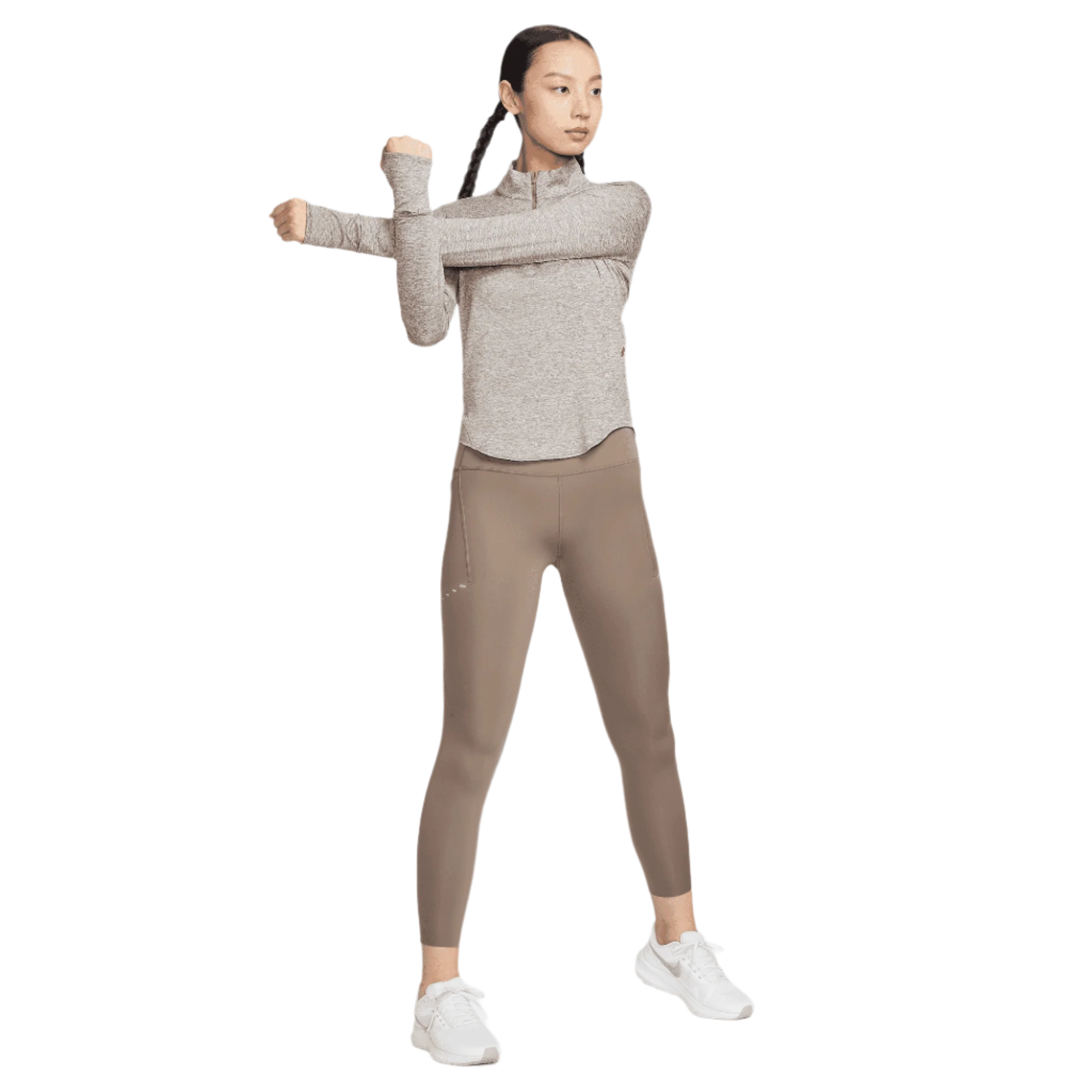 NIKE SWIFT WOMEN'S HIGH-WAISTED 7/8 RUNNING LEGGINGS WITH POCKETS