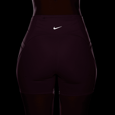 NIKE SWIFT WOMEN'S HIGH-WAISTED 4" TIGHT RUNNING SHORTS WITH POCKETS