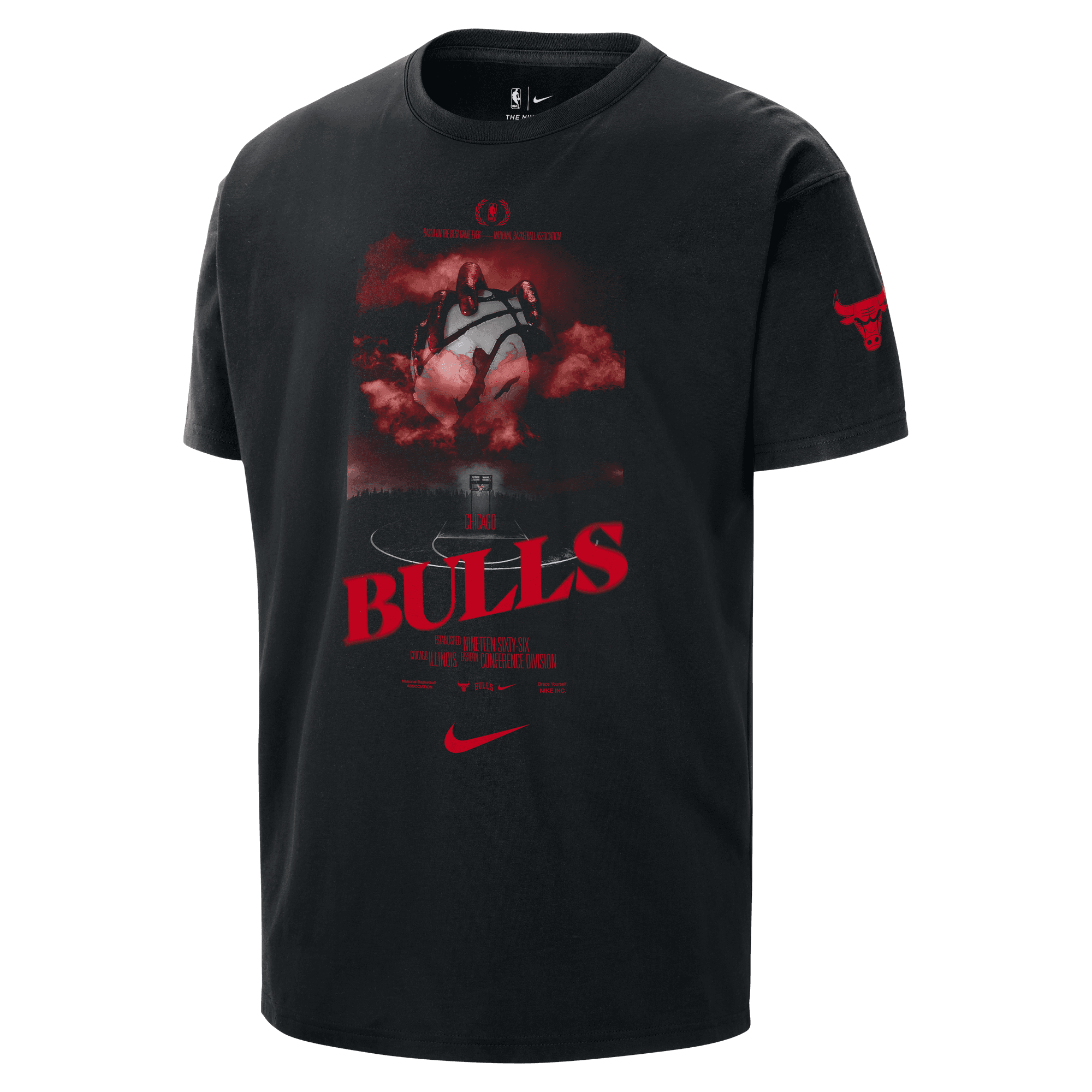 CHICAGO BULLS COURTSIDE MEN'S NIKE NBA T-SHIRT