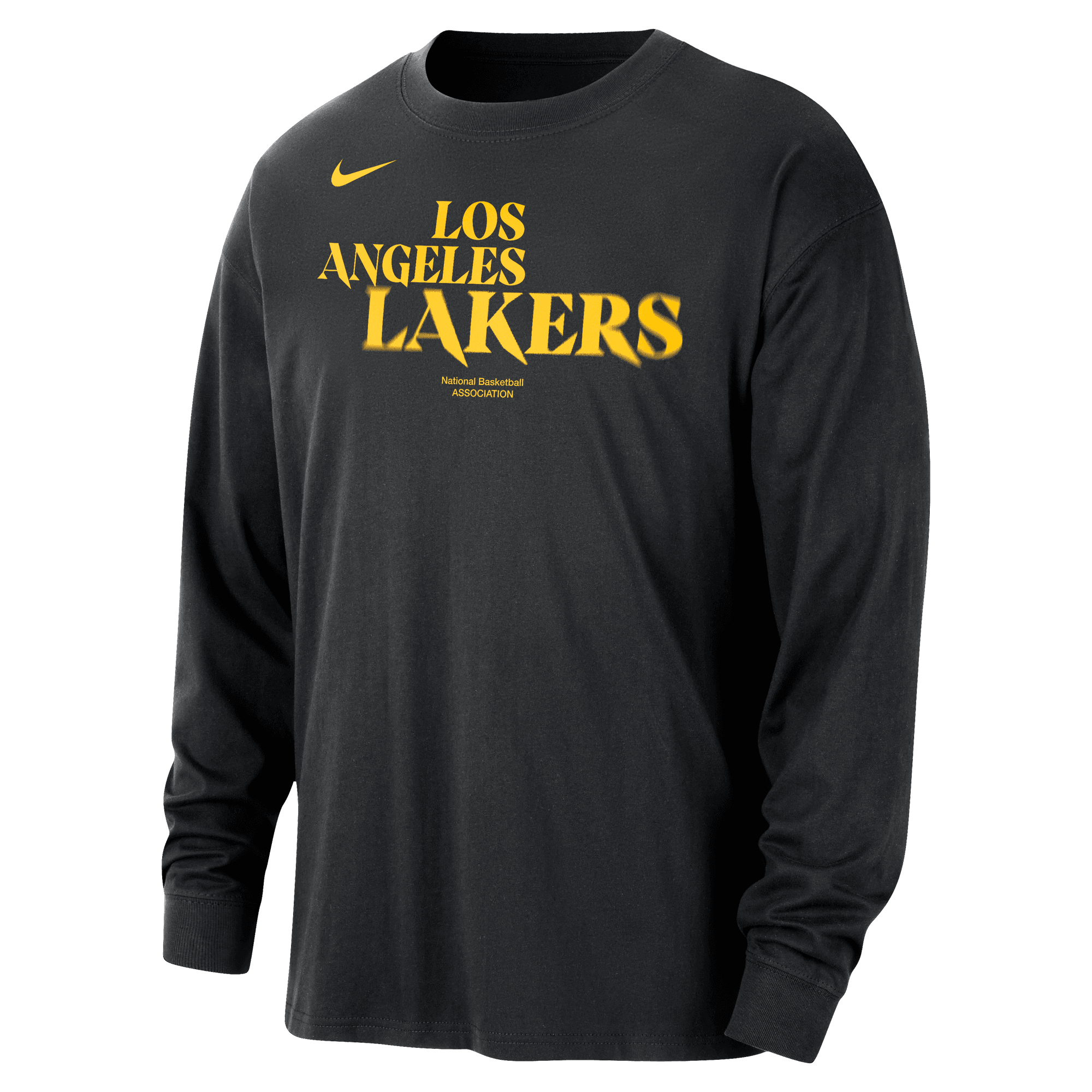 LOS ANGELES LAKERS COURTSIDE MEN'S NIKE NBA LONG-SLEEVE T-SHIRT