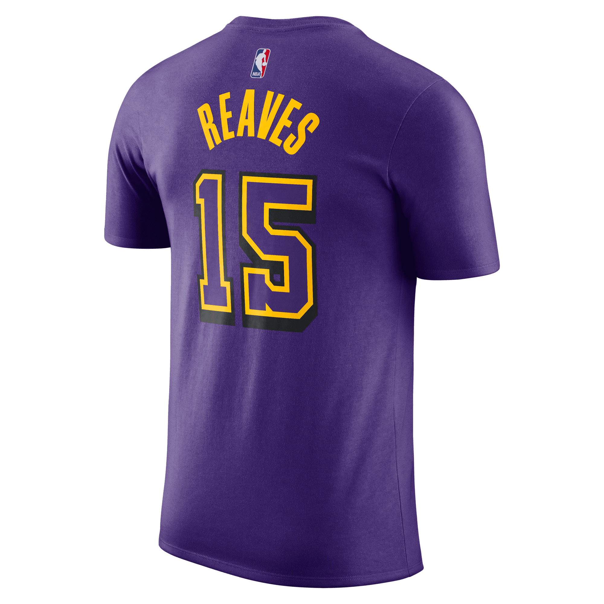 AUSTIN REEVES LOS ANGELES LAKERS ESSENTIAL CITY EDITION MEN'S NIKE NBA T-SHIRT