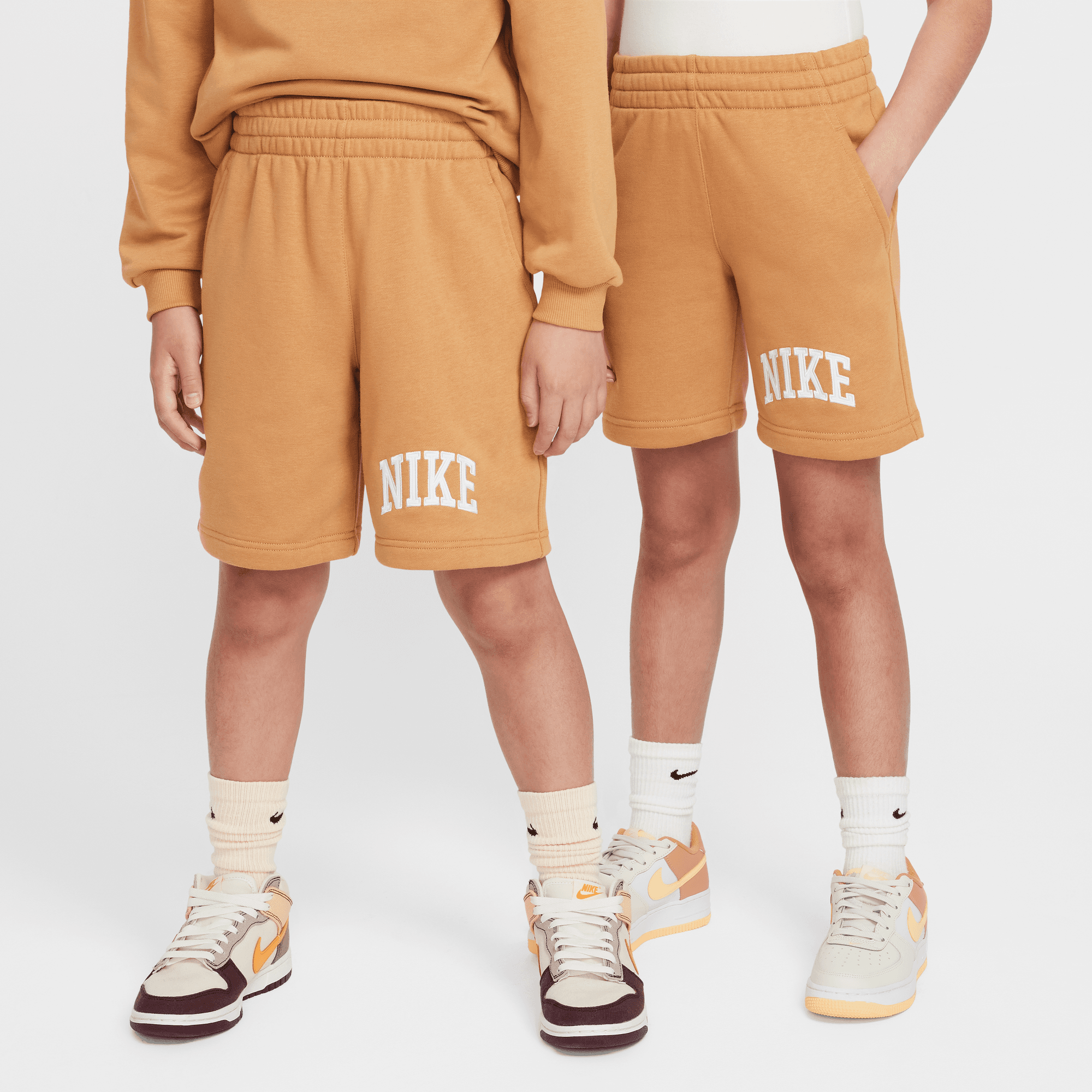 NIKE SPORTSWEAR CLUB BIG KIDS' FRENCH TERRY SHORTS