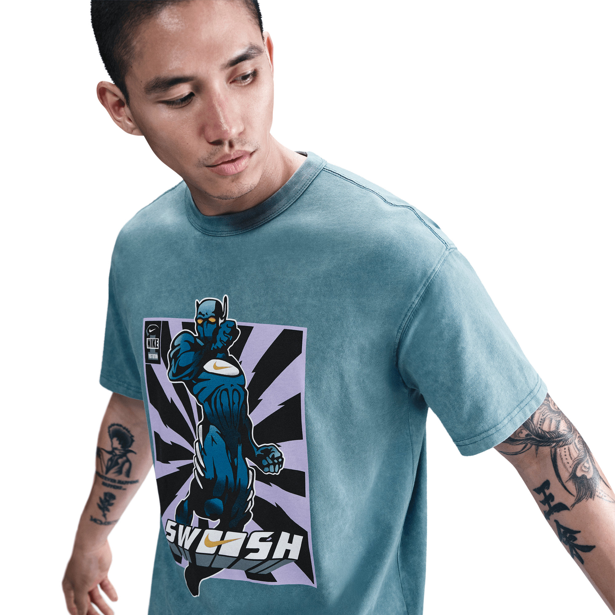 ★ Nike★ Fitness T-shirt M Smoky Blue HJ3620006 HJ3620-006 NIKE MEN'S MAX90 FITNESS T-SHIRT SMOKEY BLUE – Park Access