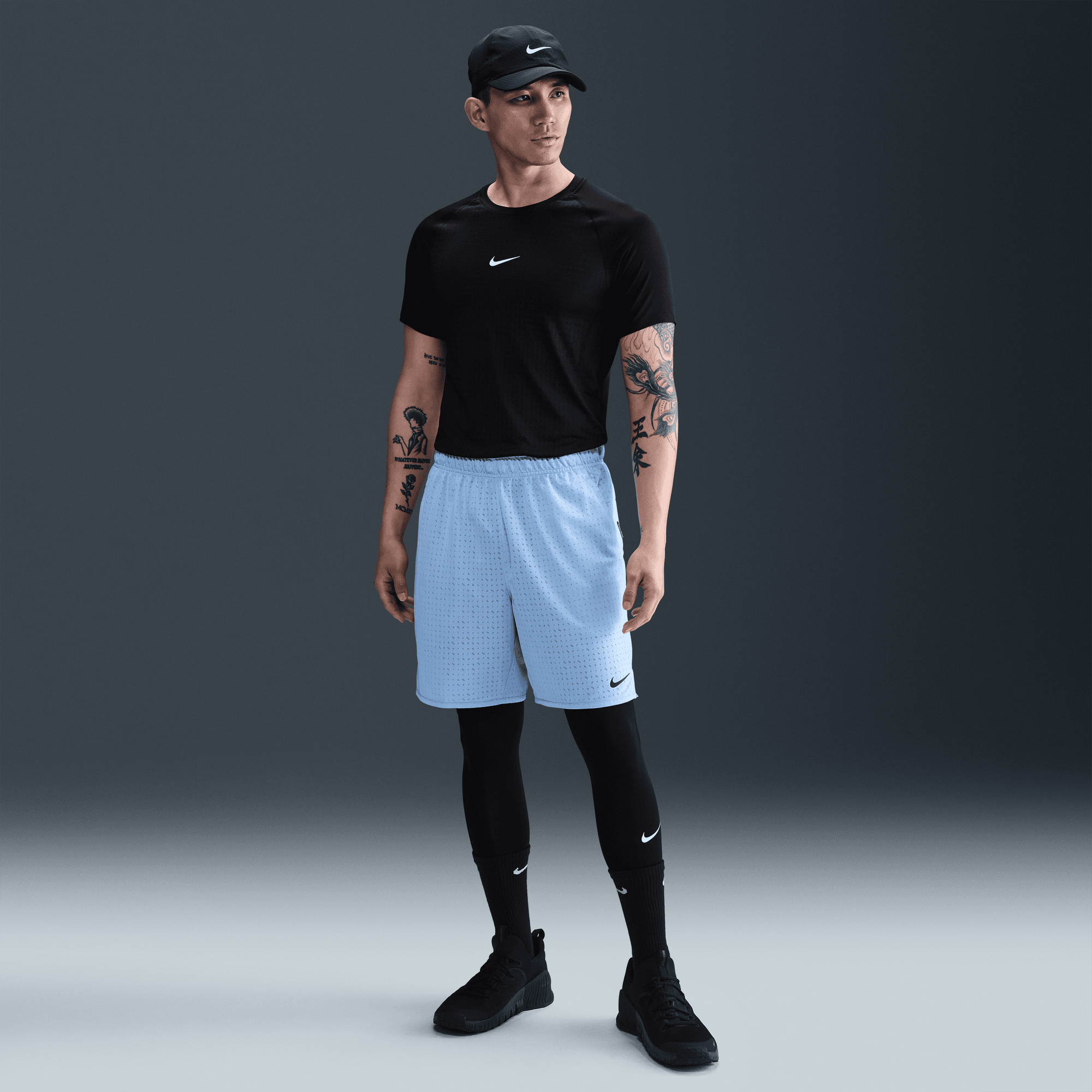 NIKE PRO BREATHE MEN'S SLIM-FIT SHORT-SLEEVE TOP