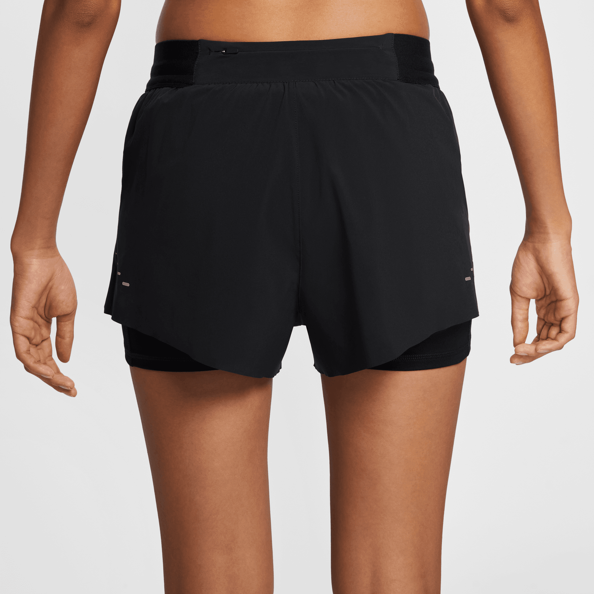 NIKE SWIFT WOMEN'S DRI-FIT MID-RISE 2-IN-1 RUNNING SHORTS