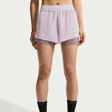 NIKE SWIFT WOMEN'S DRI-FIT MID-RISE 2-IN-1 RUNNING SHORTS