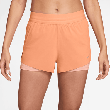 NIKE SWIFT WOMEN'S DRI-FIT MID-RISE 2-IN-1 RUNNING SHORTS