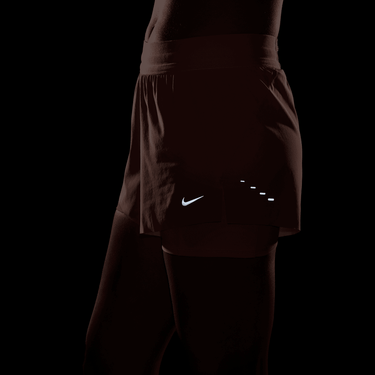 NIKE SWIFT WOMEN'S DRI-FIT MID-RISE 2-IN-1 RUNNING SHORTS