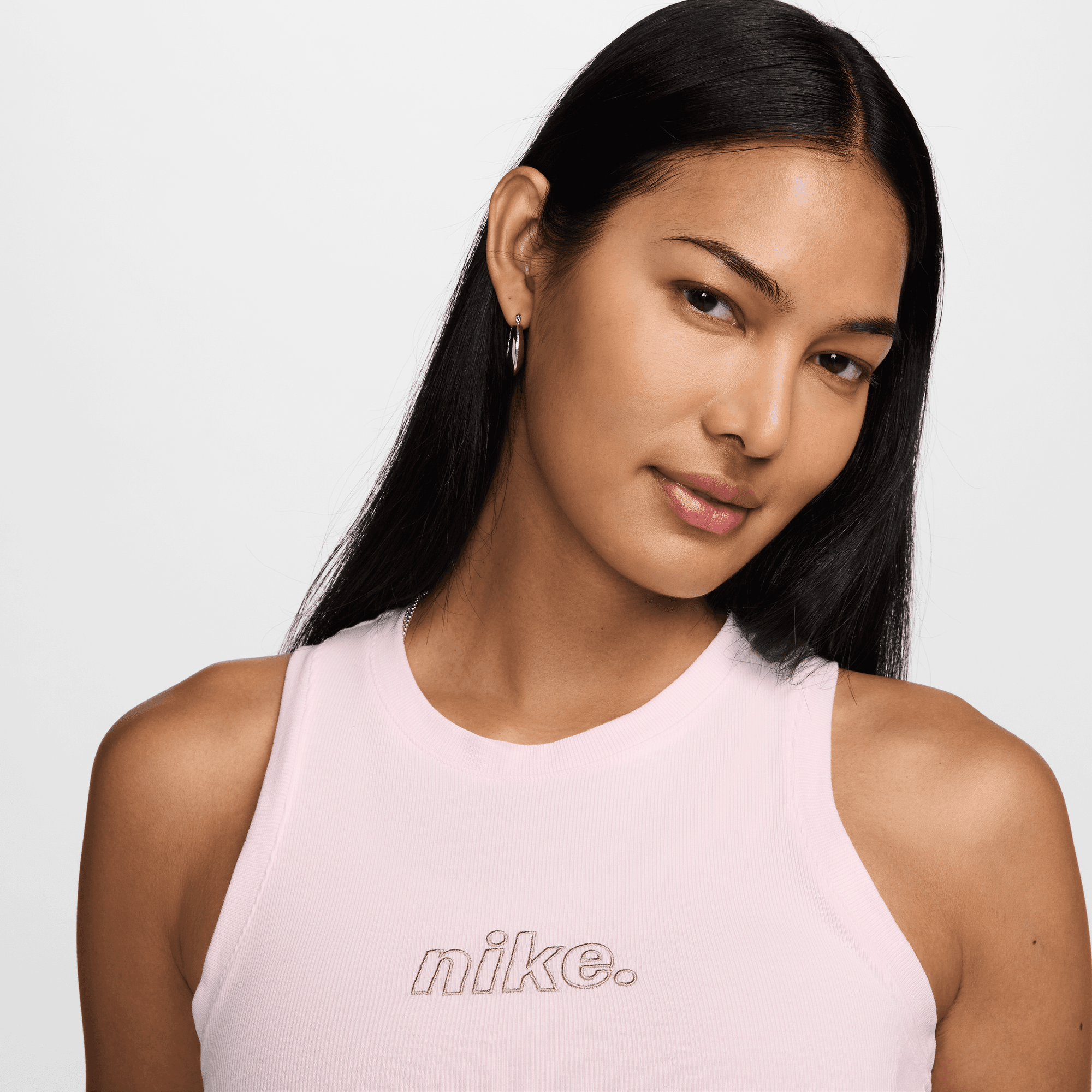 NIKE SPORTSWEAR CHILL KNIT WOMEN'S CROPPED MINI-RIB TANK TOP